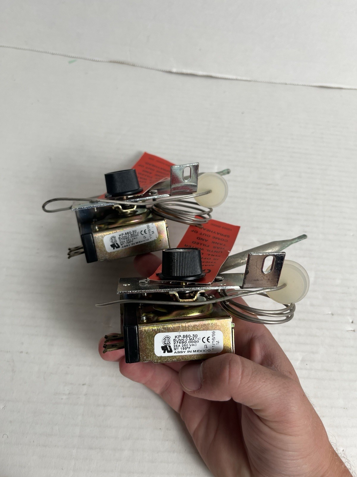 ROBERTSHAW KP-860-30 Thermostat 27690.0000 25a 250 Vac