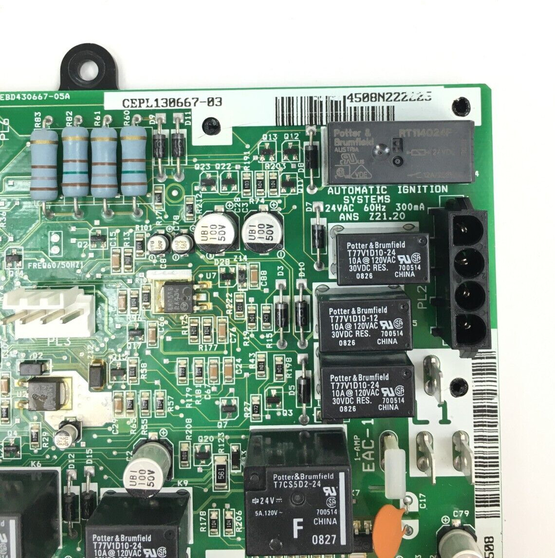 Carrier V13 HK42FZ026 Furnace Control Circuit Board CEPL130667-03 used #P659