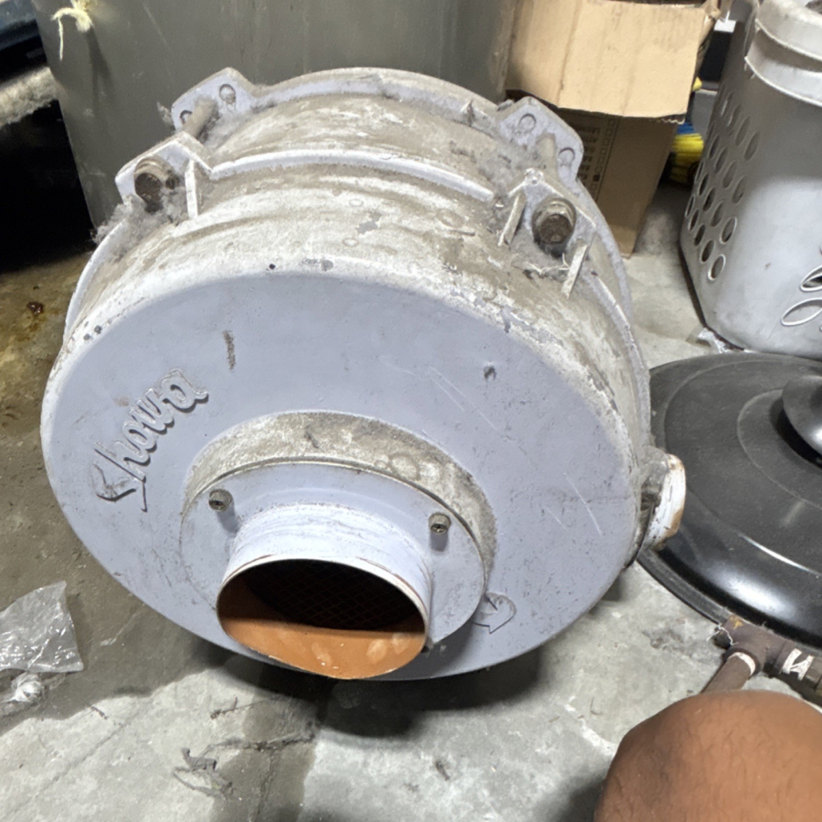 Showa Denki Electric Blower 075-3-212-M313 3-Phase 220V 0.3kW 7.0 m³/min