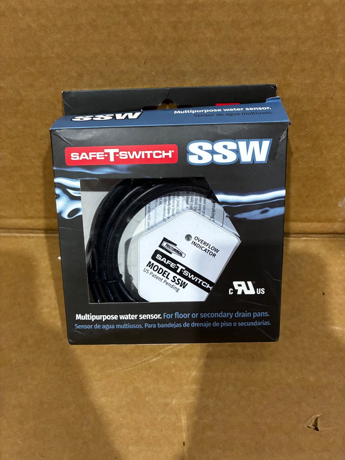 RectorSeal Safety Switch 2.75 in. W X 1.25 in. H White 4025867