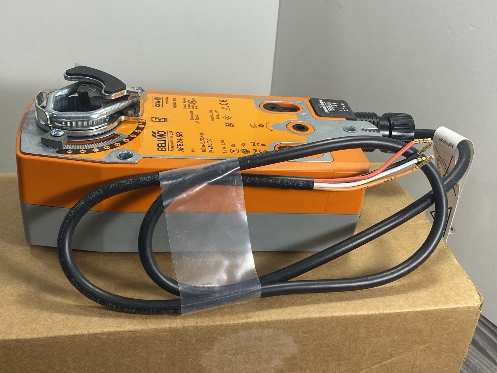New Belimo AFB24-SR Spring Return Actuator 180 IN/LB 24V AC/DC 5.5W AFB24SR USA