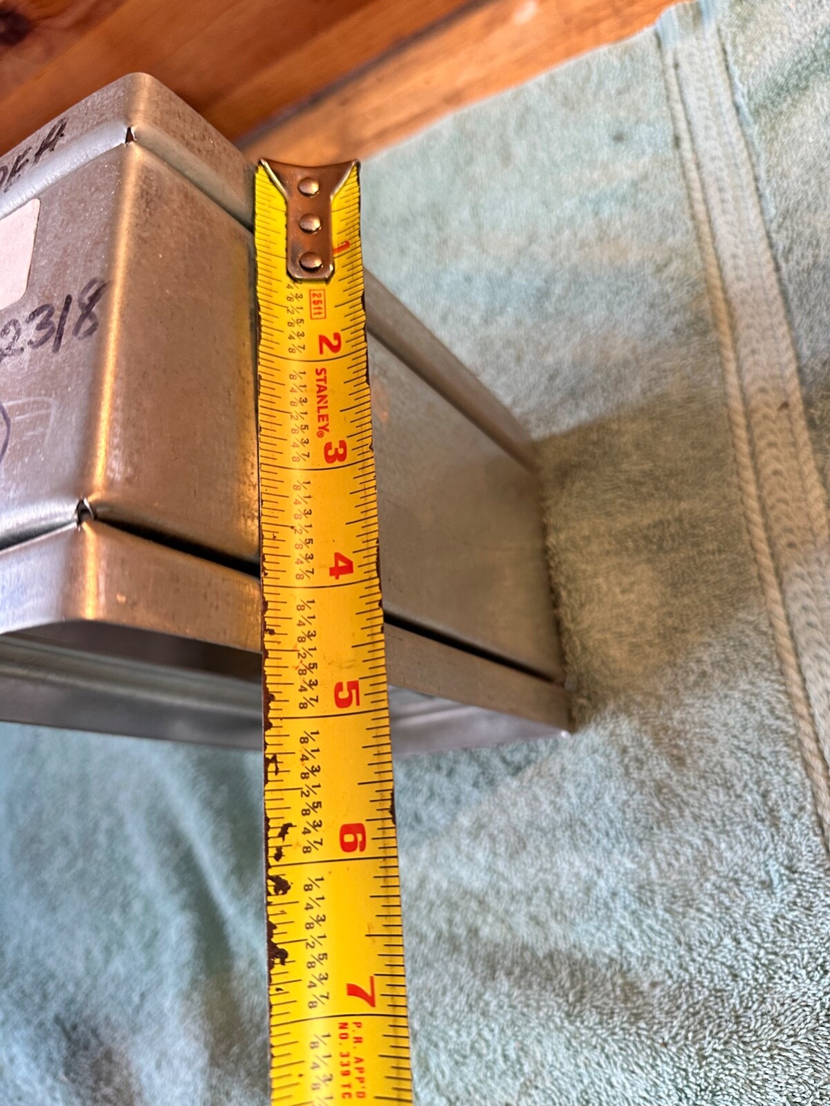 Ruskin 8″ x 4″ Vertical Air Louver Fire Damper Stainless Steel CP2 165º Release