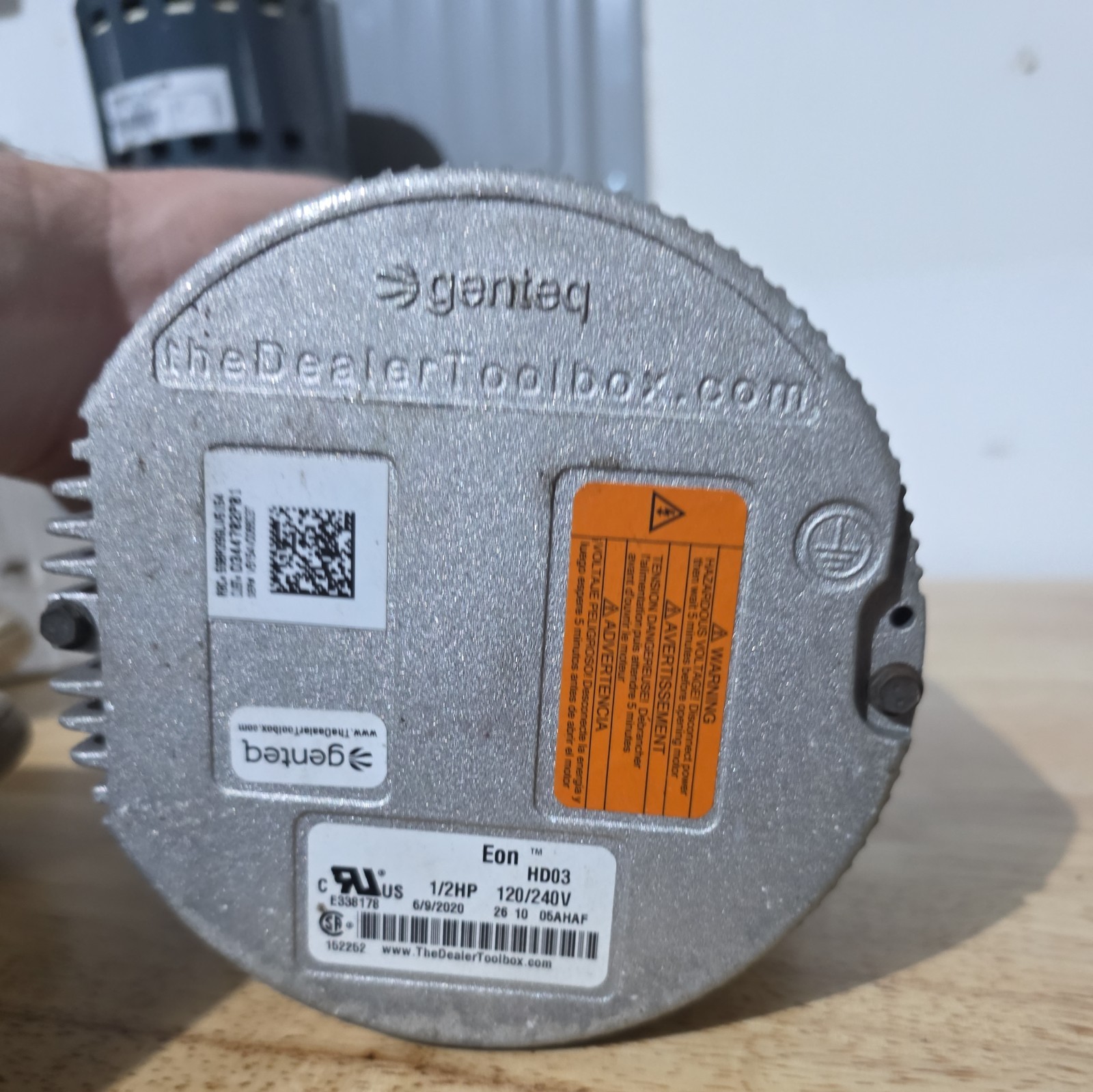 Trane 1/2 HP ECM Blower Motor MOT09229 5SBA39GLV5154 200-230V 1050 RPM CCWLE