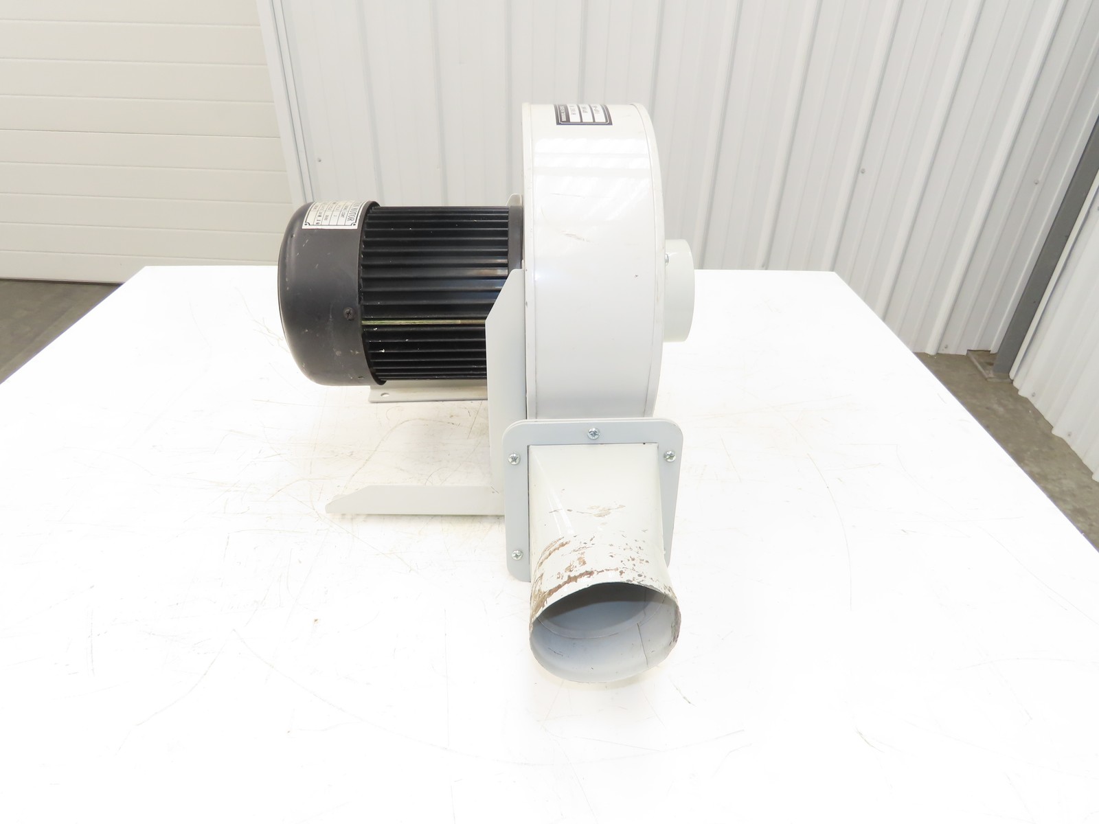 DM-400 10″ Centrifugal Fan Blower 1Hp 3450rpm 230/460V 3Ph 4″x 4″ Inlet/Outlet