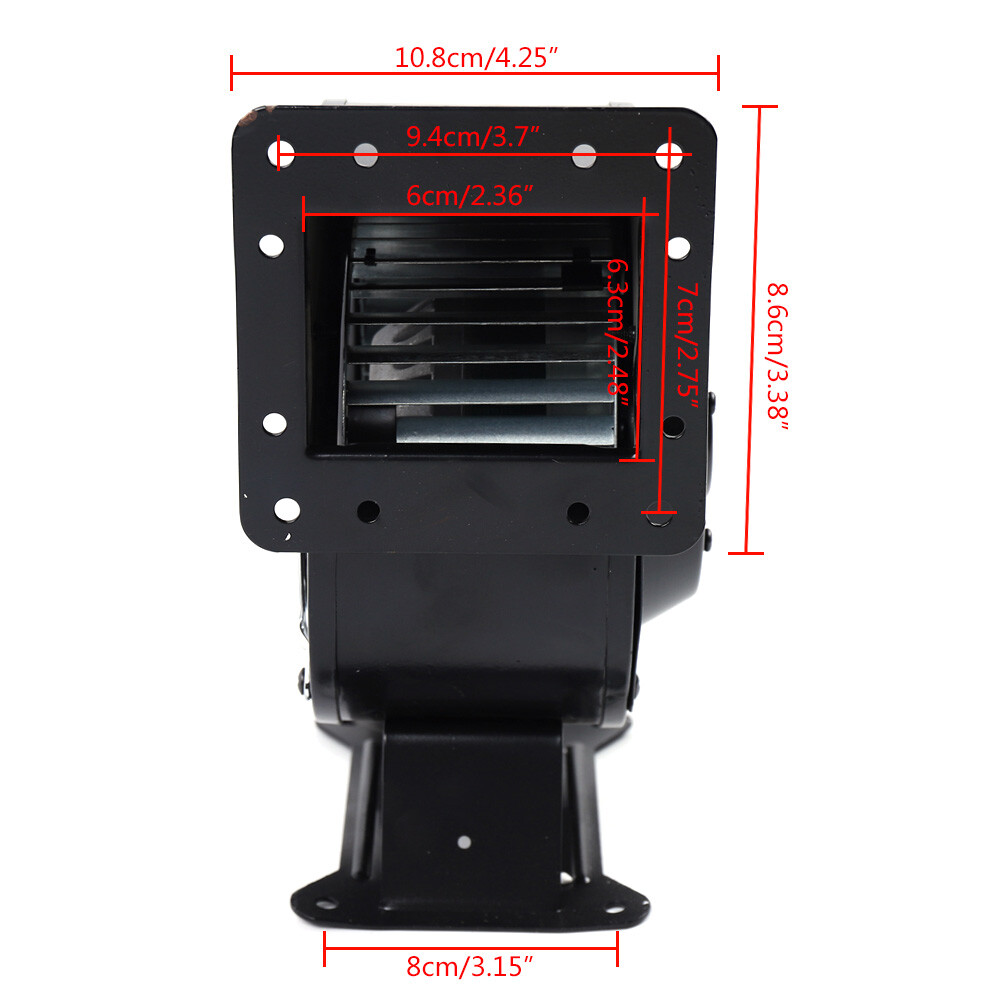 120W 110V Blower Fan Boiler Fan Fireplace Wood Furnace Boiler Blower Fan New