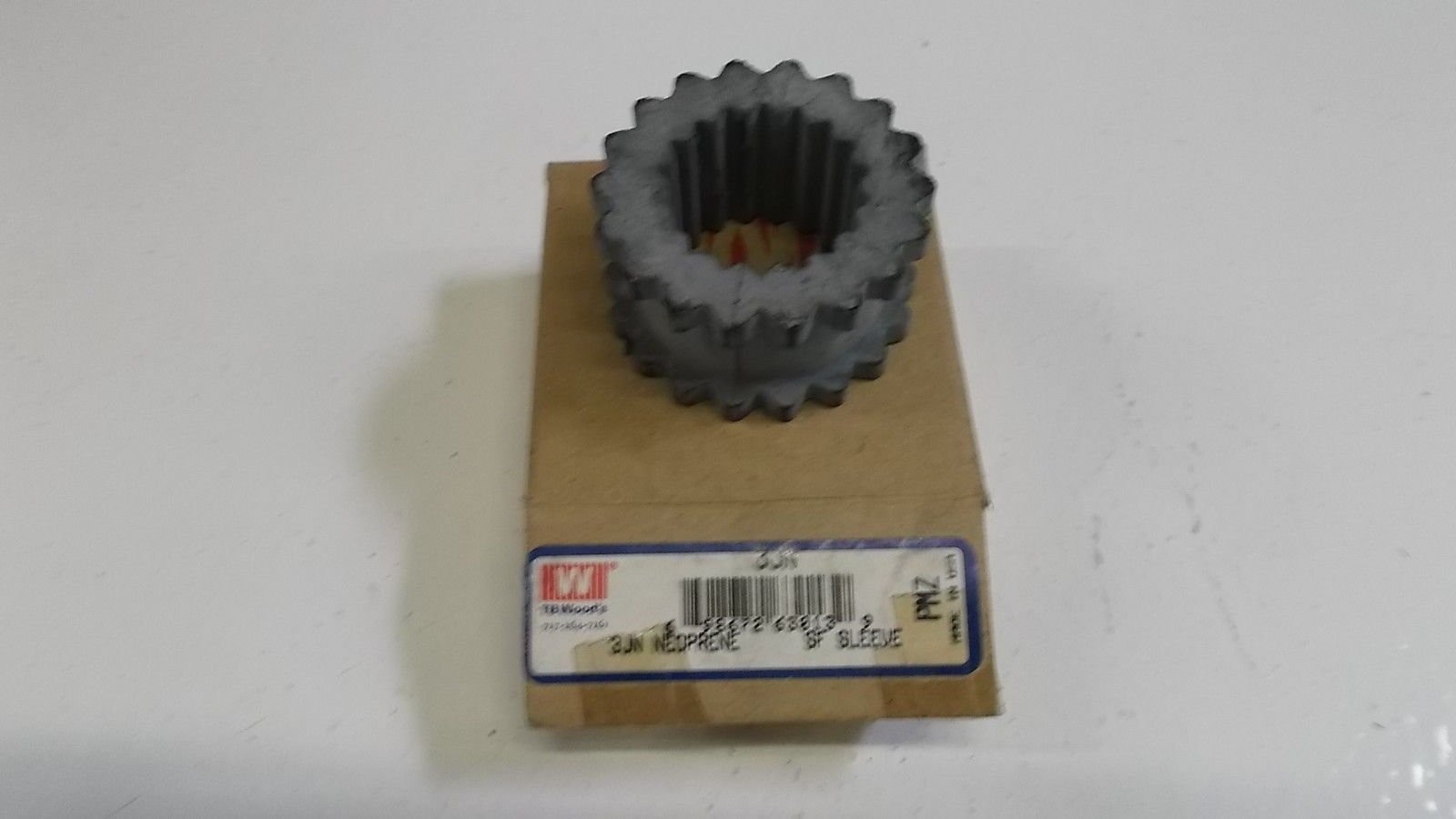TB Woods 3JN Sleeve Coupling Insert 1.88″ Neoprene 9200 RPM Torque 78 in-lb