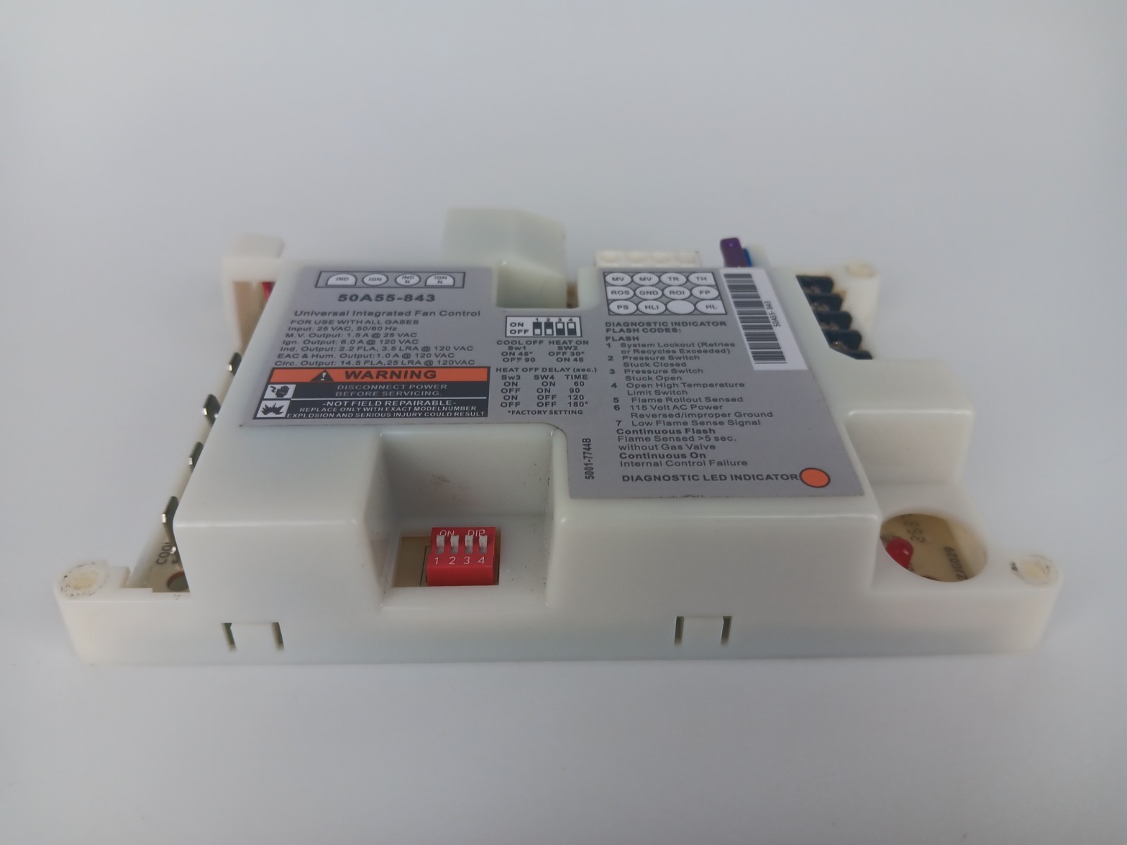 50A55-843 Furnace Control Board, Fit for White Rodgers Furnace Ignition Module..