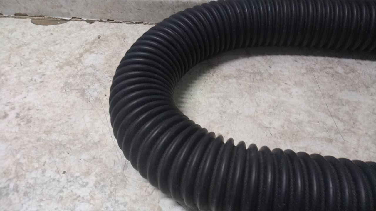 Hi-Tech Duravent 0650-0400-0001 4 In Inside Dia 11 Ft L Black Rubber Exhaust
