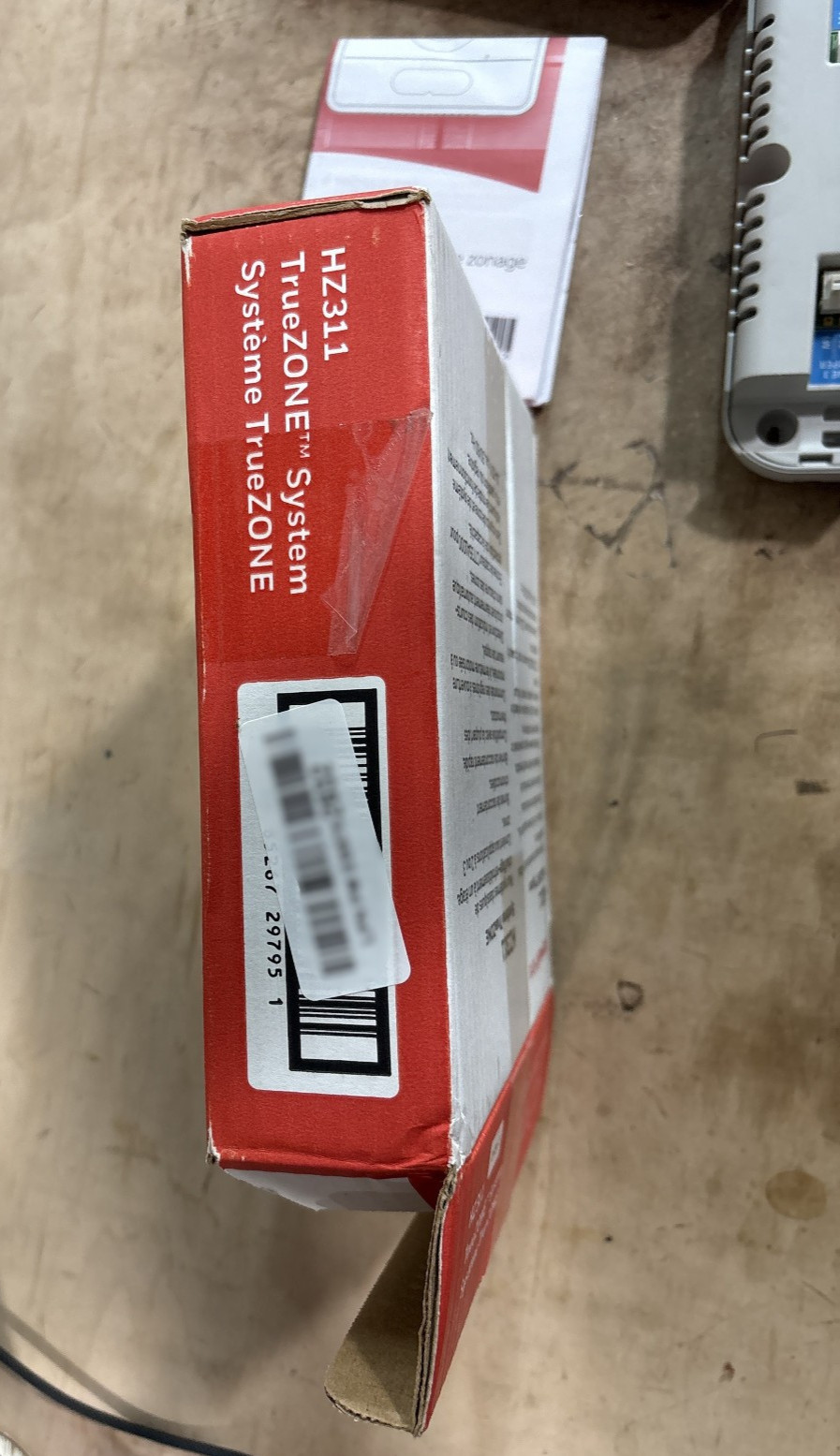 Honeywell HZ311 TrueZONE Panel