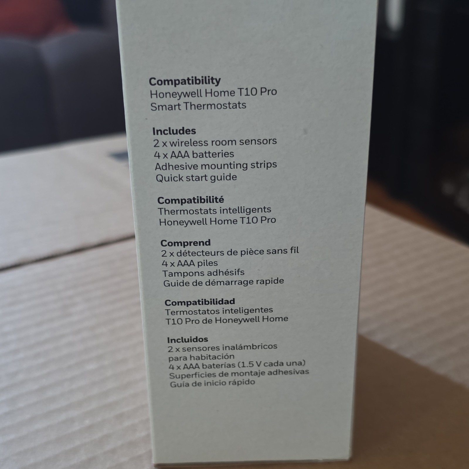 Honeywell Home RedLINK Room Sensors T10 Pro Smart Thermostat 2-Pack C7189R2002-2