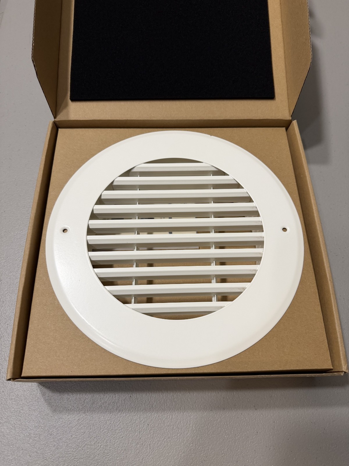2 Pack of AC Infinity 8″ Wall-Mount Duct Grille – White