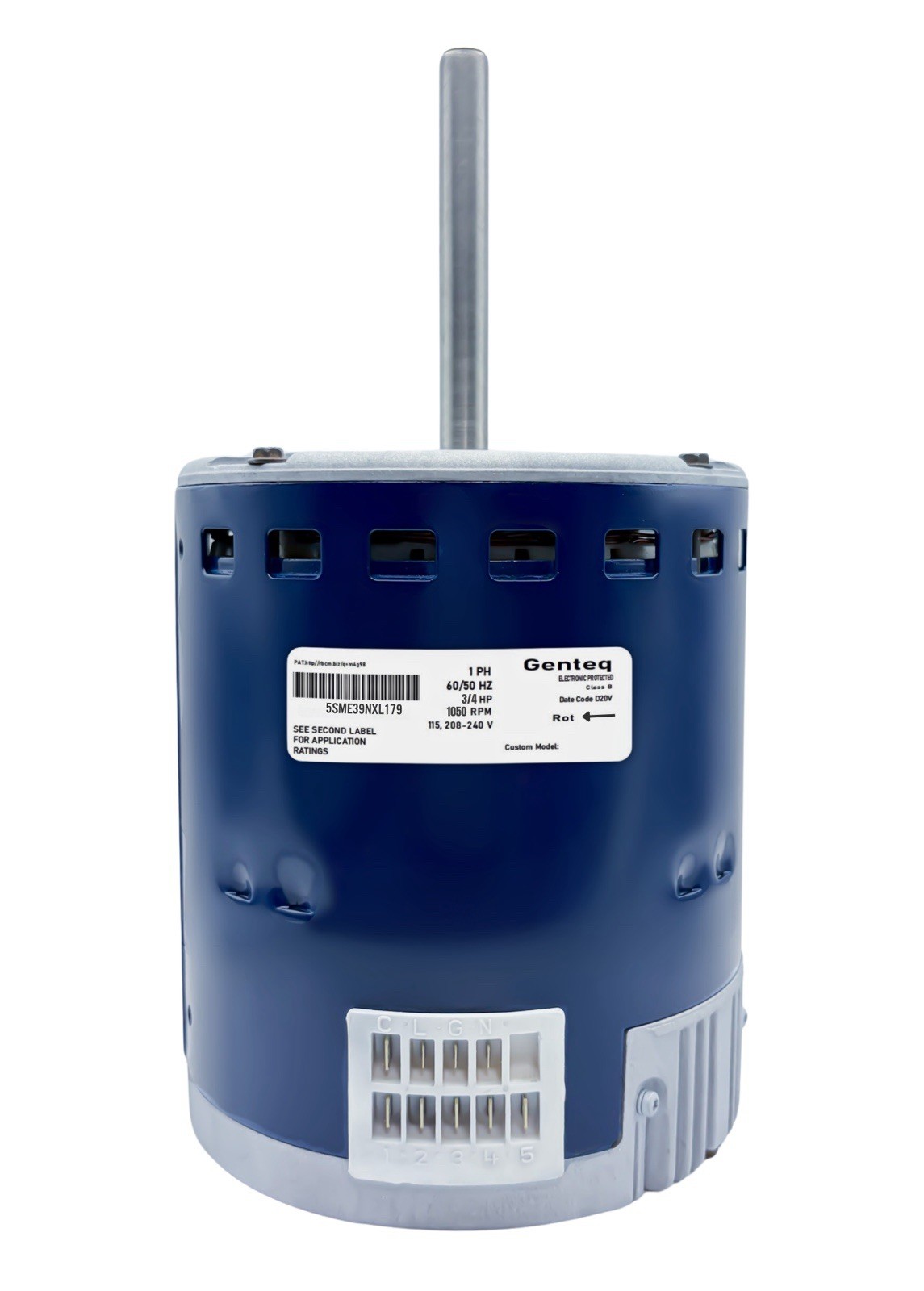 Genteq Motor X13 3/4 HP 5SME39NXL179 CCW