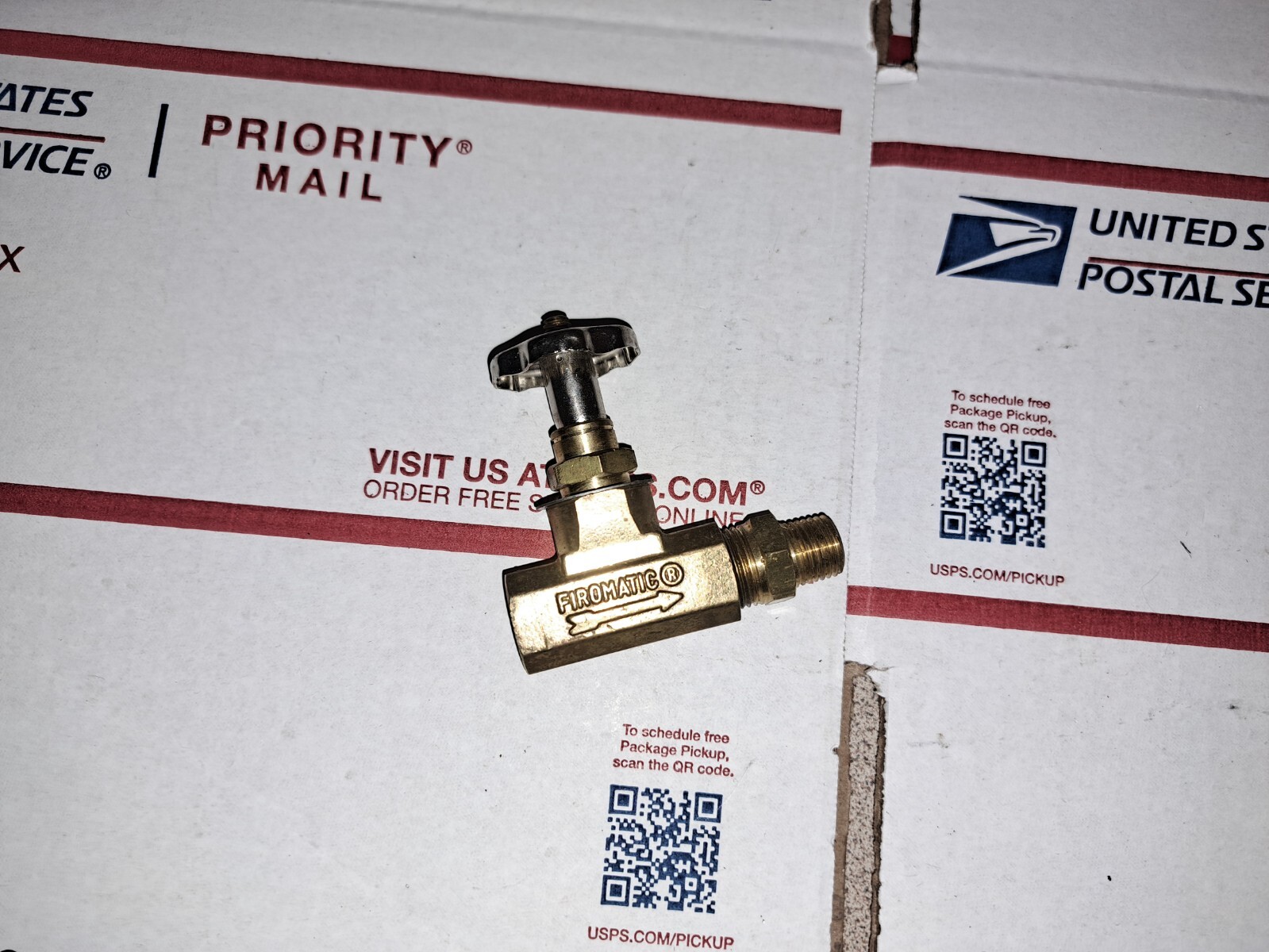 Firomatic Brass Oil Valve Fusible Beckett Afg Carlin Riello Burner tank 3/8 1/4