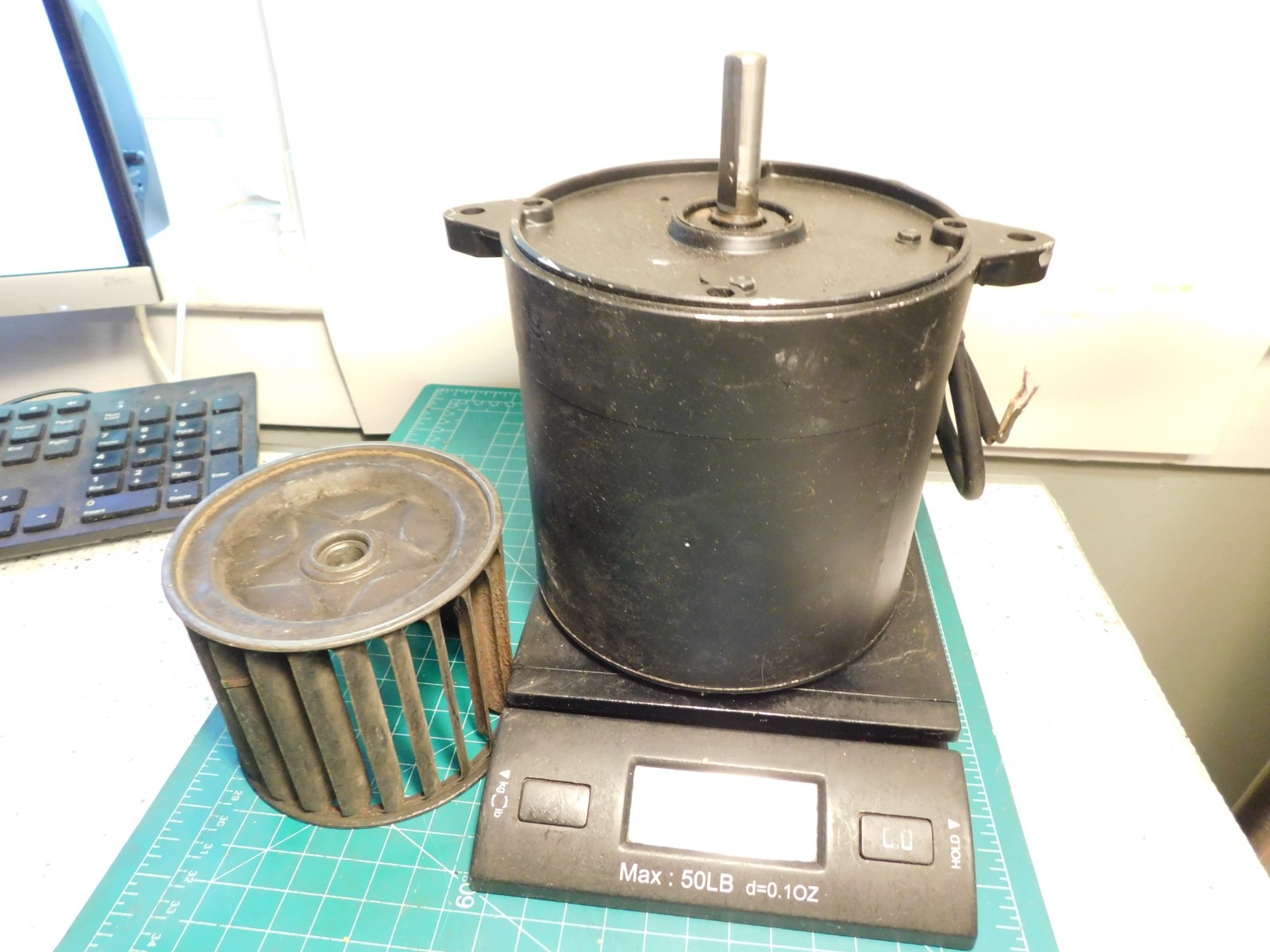 Sid Harvey’s 1/7hp 115v 3450rpm #A0204A/A39-31R AC 1-Phase Motor w/Fan Tested