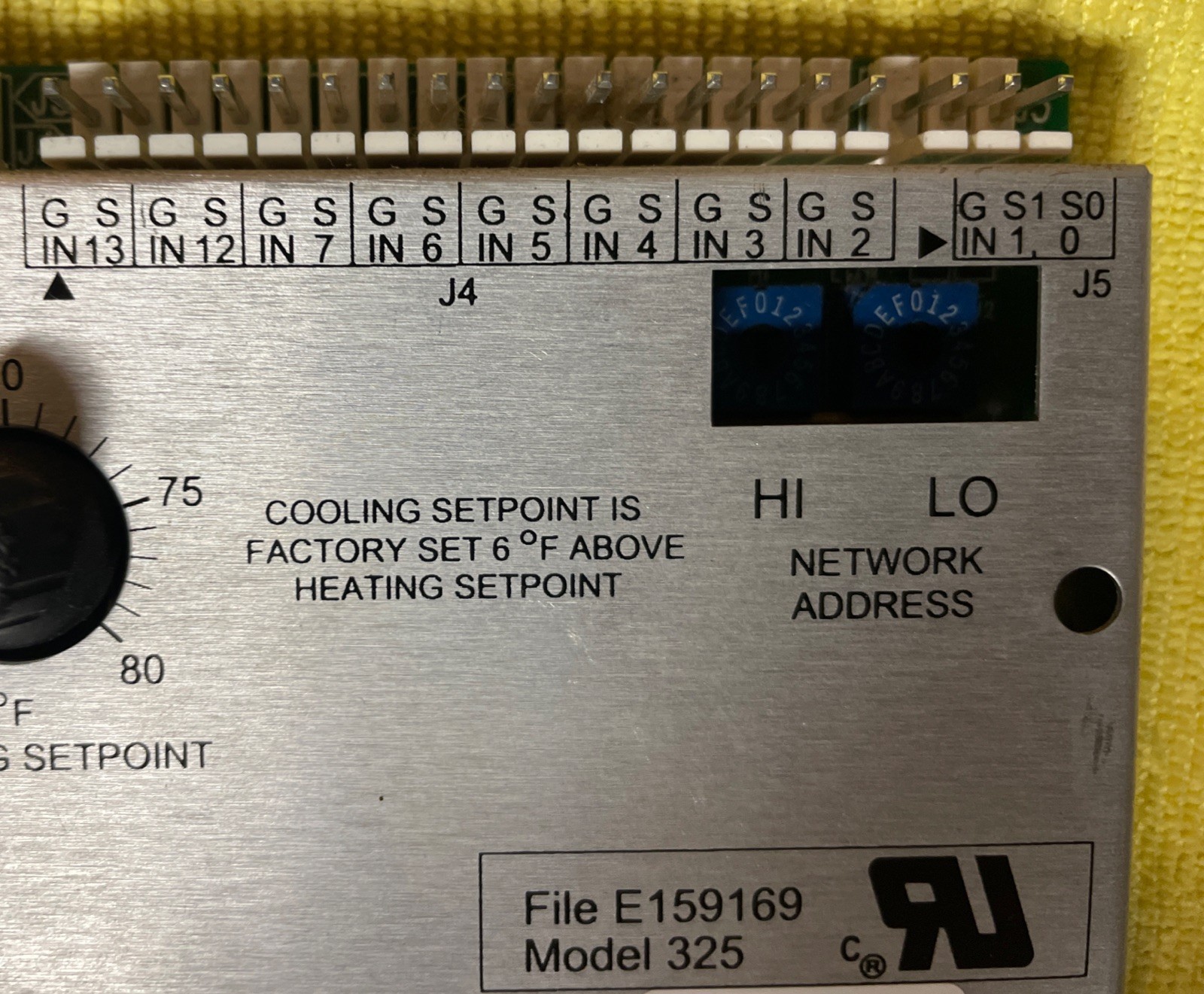 MicroTech 107627201-325 Controller-E159169