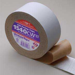 VentureTape 1540CW 3″ x 150′ ASJ Facing Tape Fiberglass Insulation
