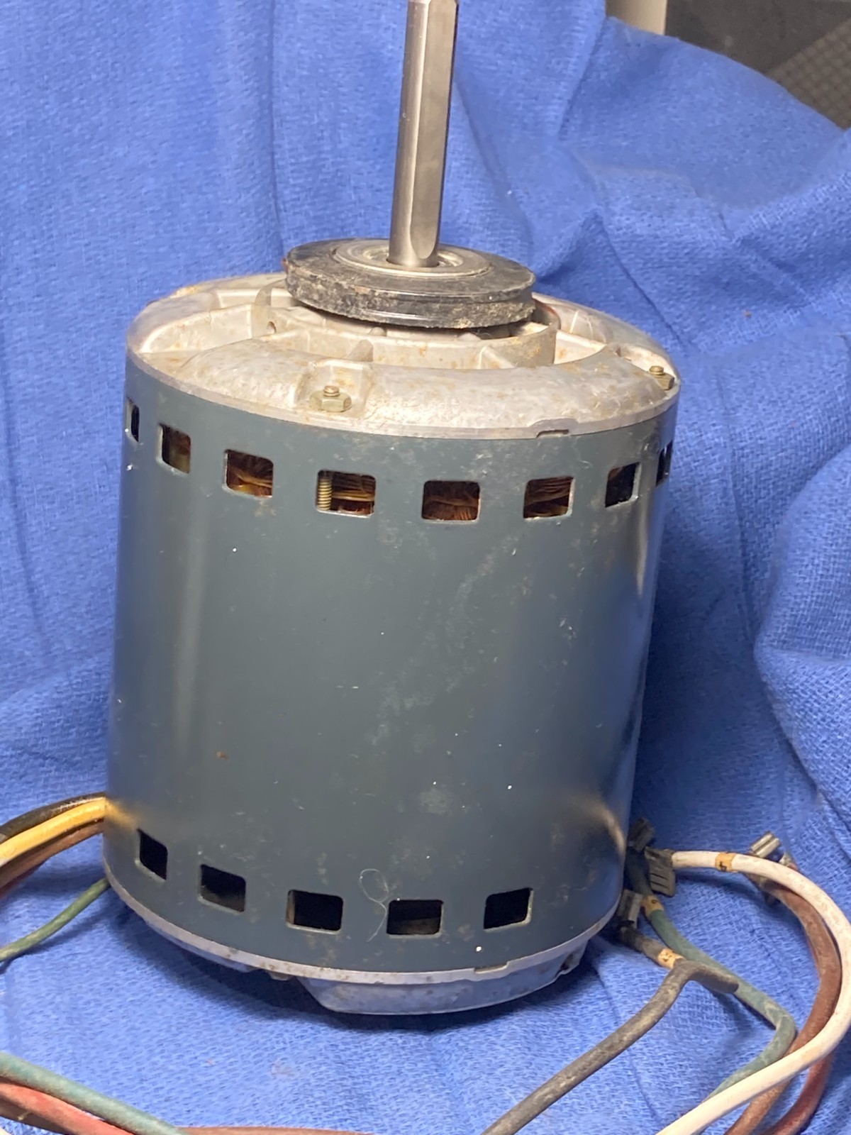 NOS GE HVAC FURNACE Replacement motor 5KCP33PG 557AS MADE IN USA. M-3016-1 AMANA