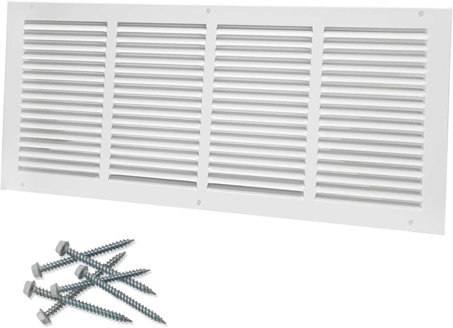 NEW Return Air Grille Steel HVAC Vent Cover 24×10 Ceiling Wall Vent 25.75×11.75