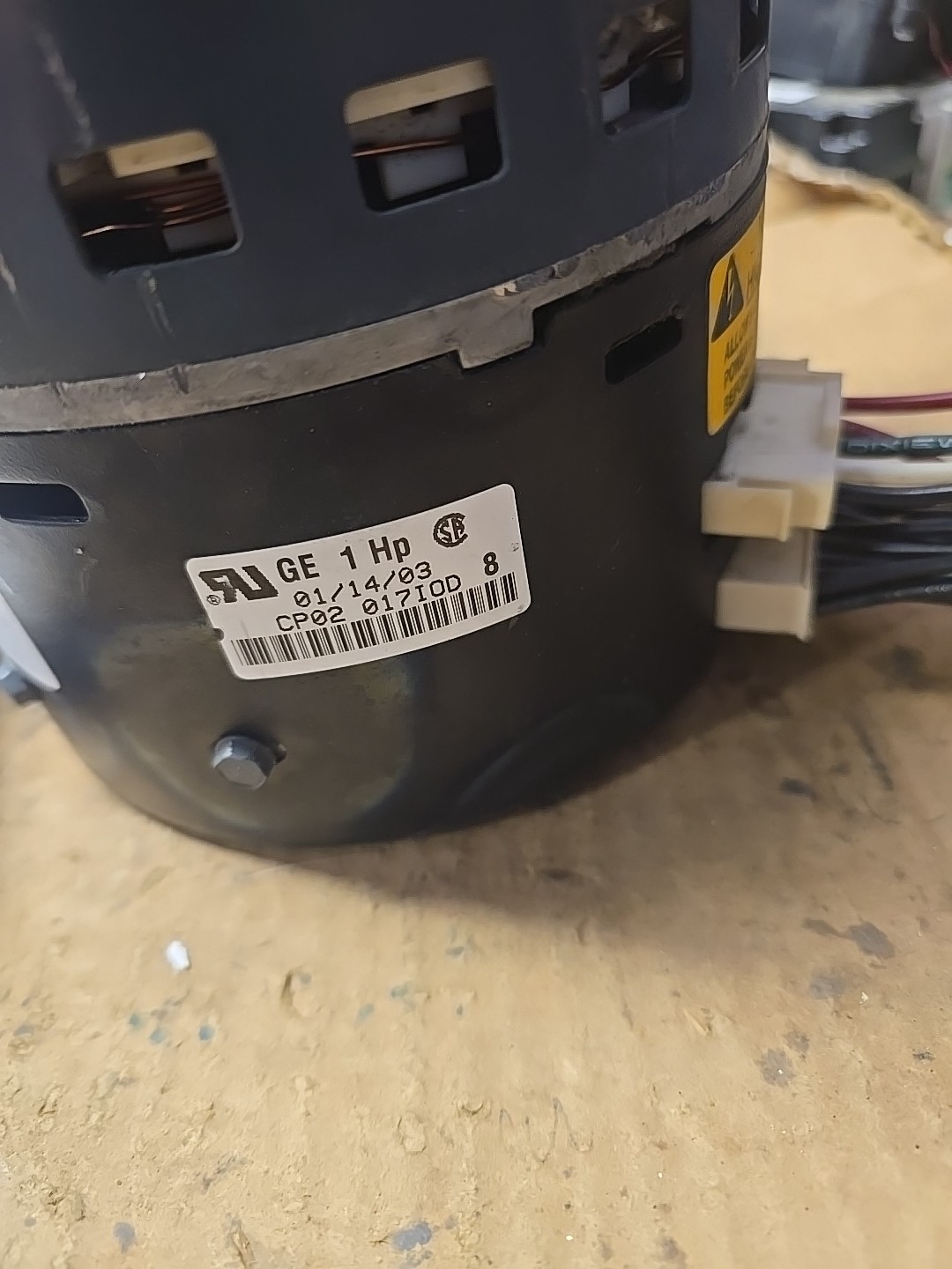 5SME39SL0253 1HP 120/240V 5466 Furnace Blower Motor 18M8101
