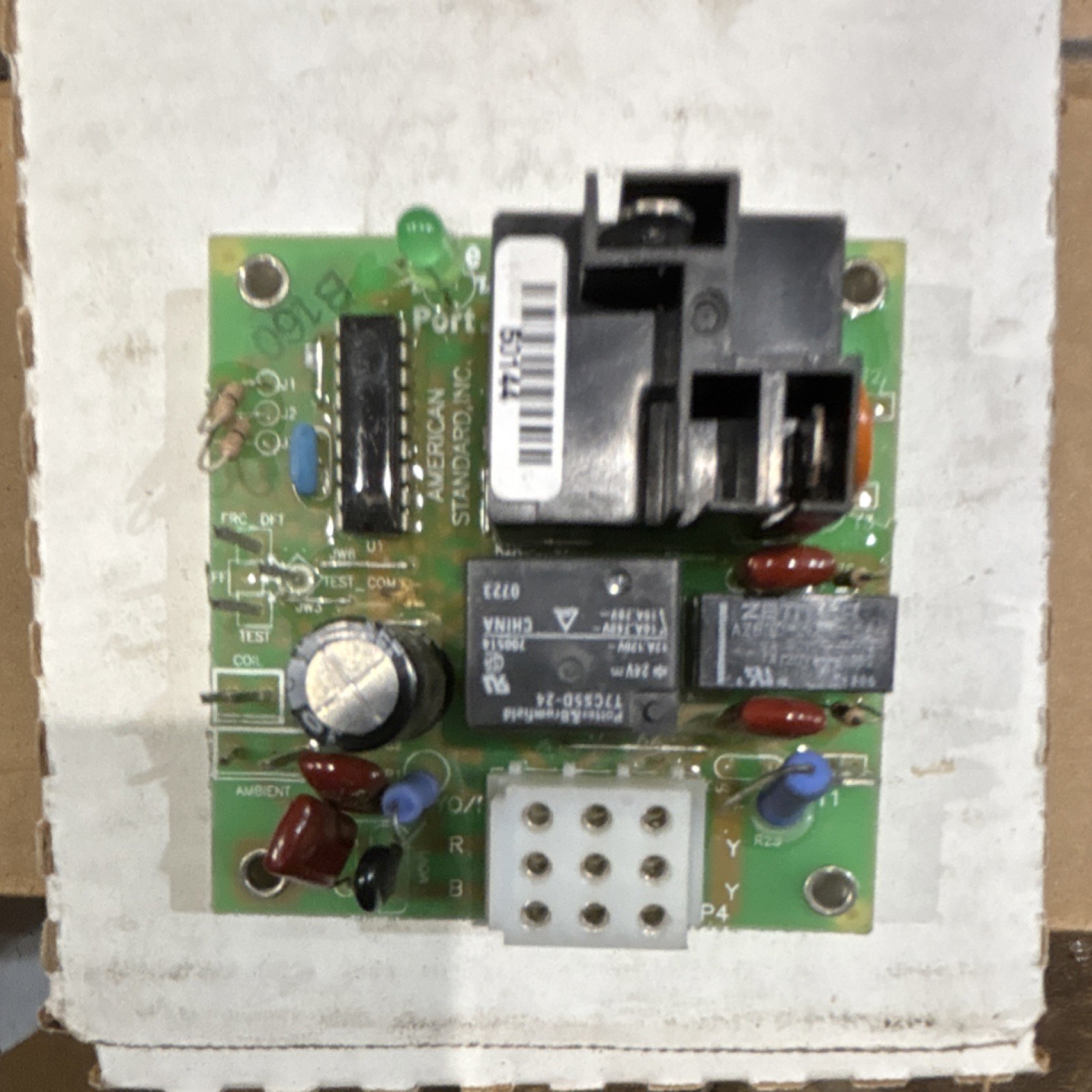 American Standard CNT04695 21C140501G44 HVAC Control Board 24V 1A Corded Plastic