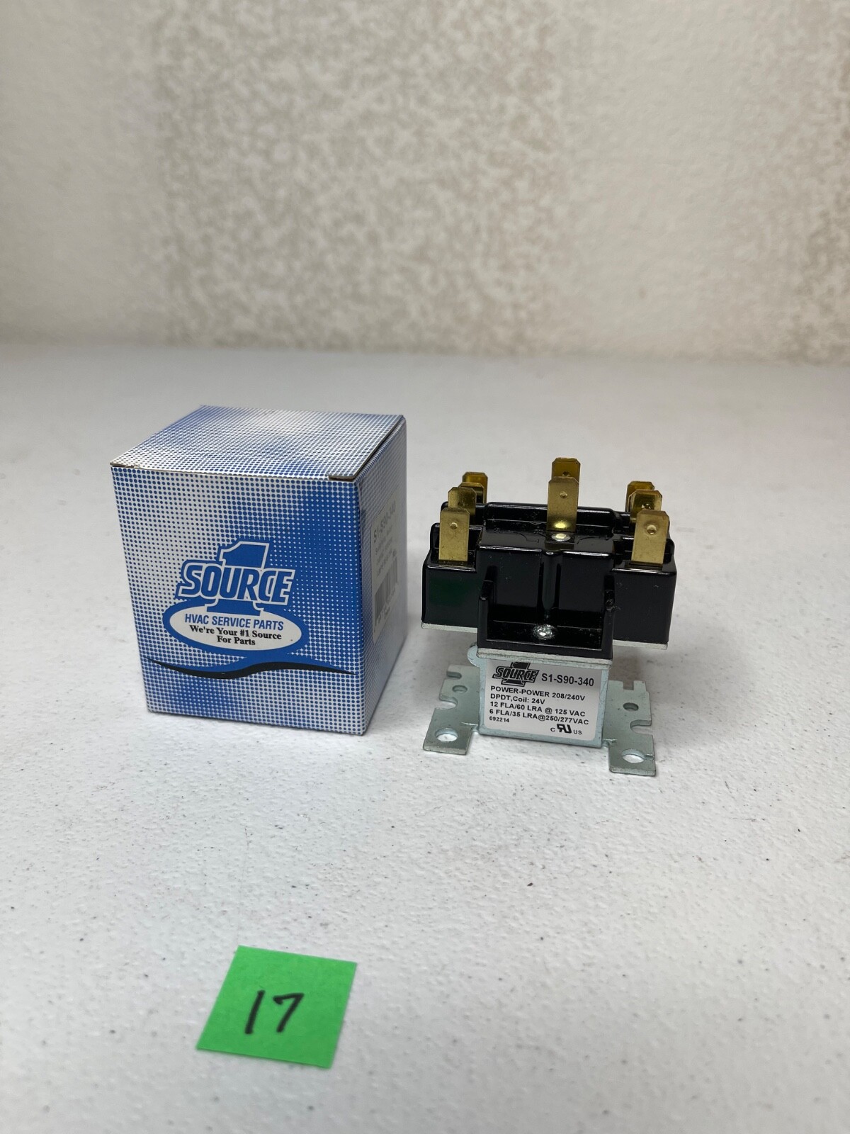 York S1-S90-340 Furnace Blower Relay