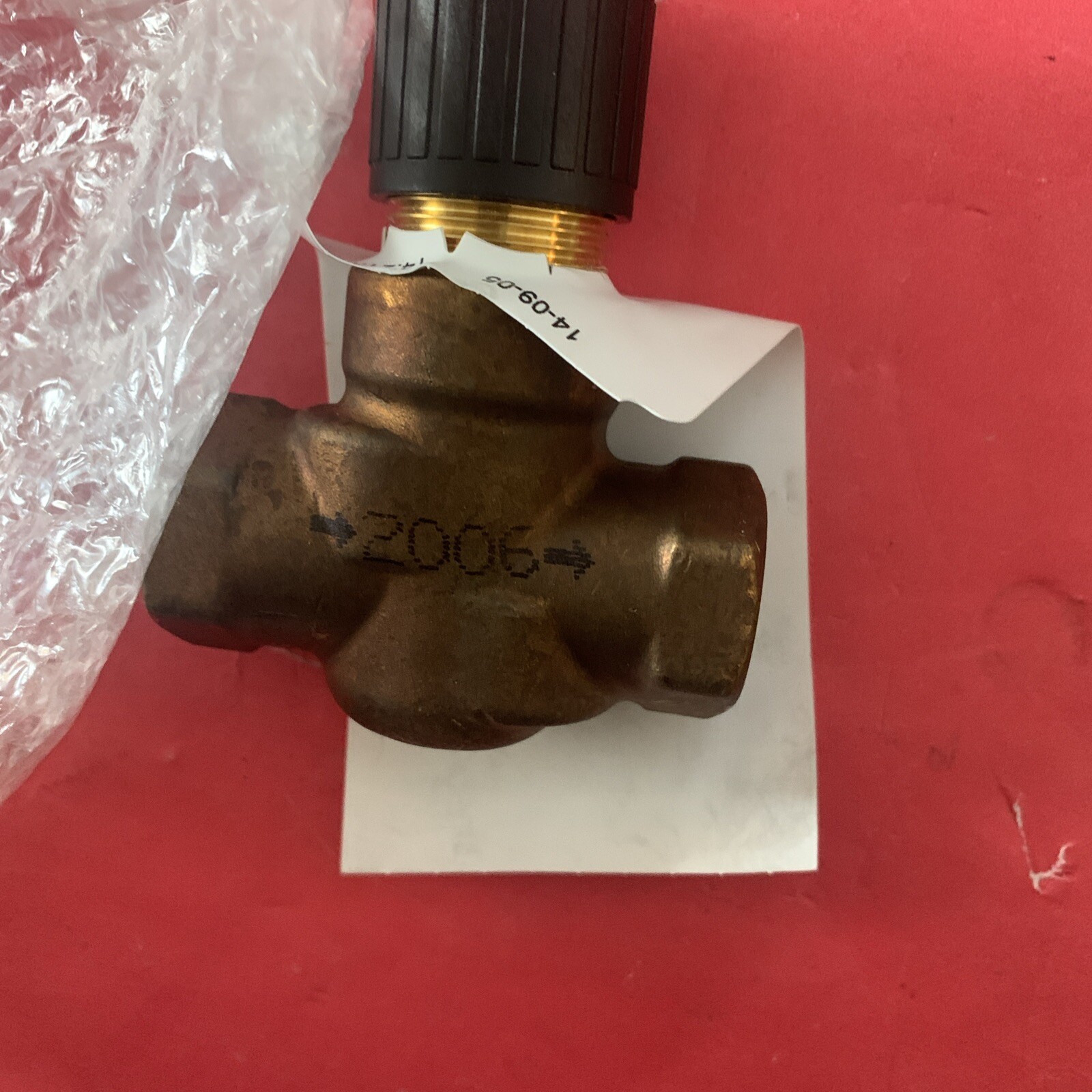 Siemens 599-02006 Control Valve,Globe, 1/2 In. Npt. NOS NIB