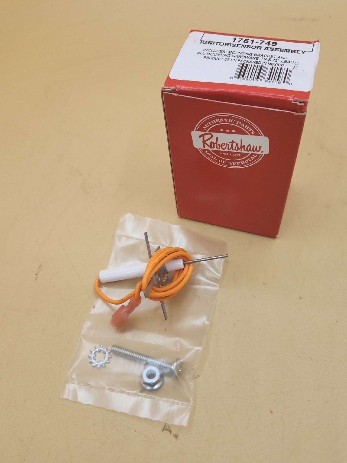 Robertshaw 1751-749 Pilot Assembly Lp/Ng 24 V 2 1/4 In 24″ Lead 1 Pack New