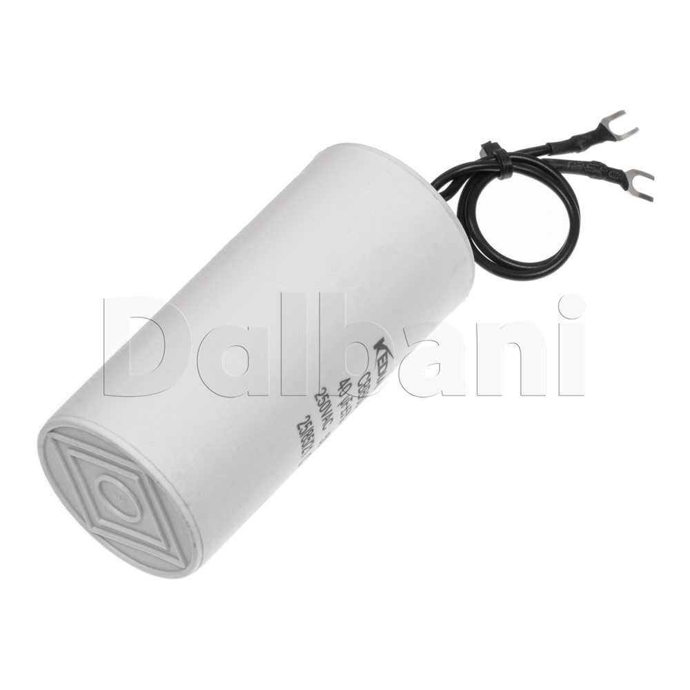 New 40UF 250VAC Wire Motor Run Capacitor CBB60 HVAC 40MFD 25/85/21 40X90mm 250V