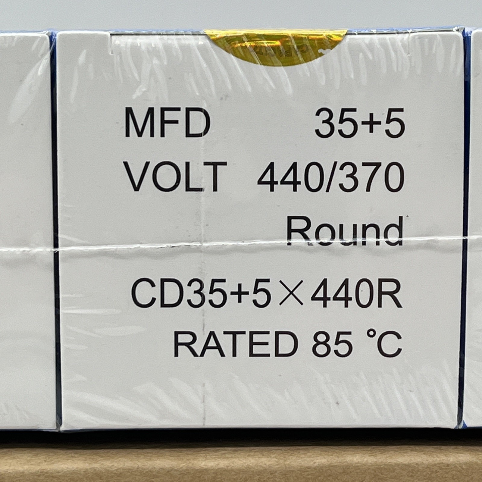 5 SUPCO Run Capacitor 35 + 5 Mfd 440/370 Volt CD35+5X440R NEW 5 Pack