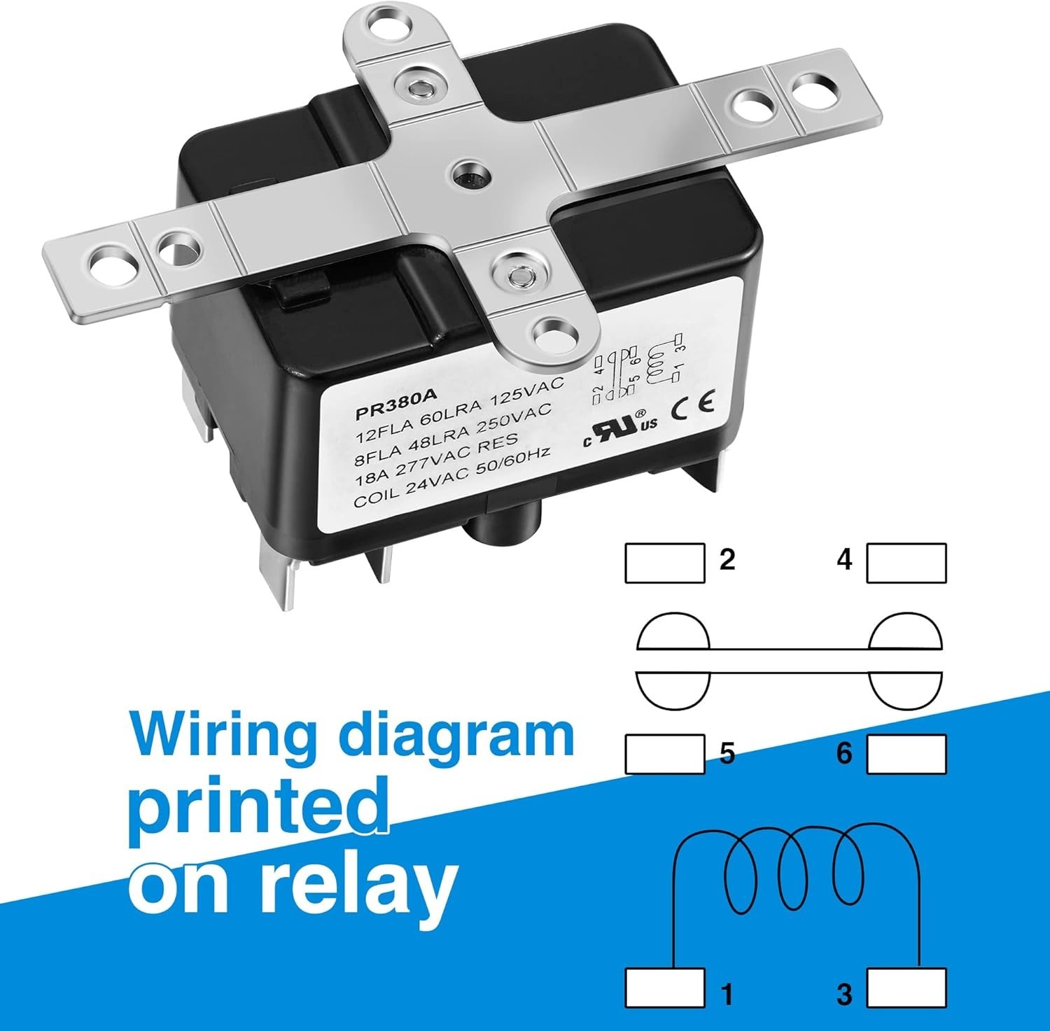 Reliable 12 Amp HVAC Isolation Relay – 90-980 SPST Switch for Comfort Systems