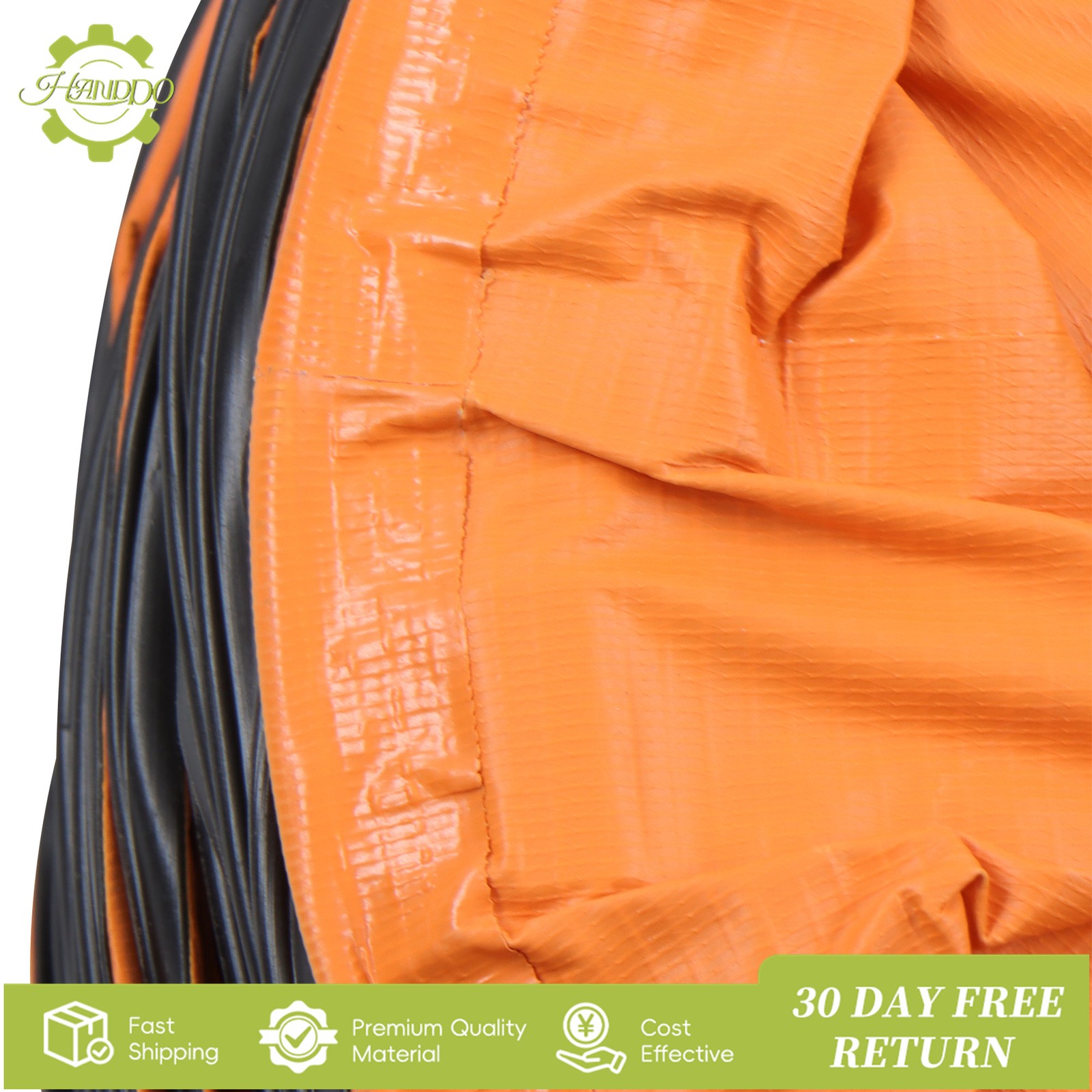 32ft Duct Hosing PVC Flexible Ducting Hose for 12inch Utility Blower Exhaust Fan