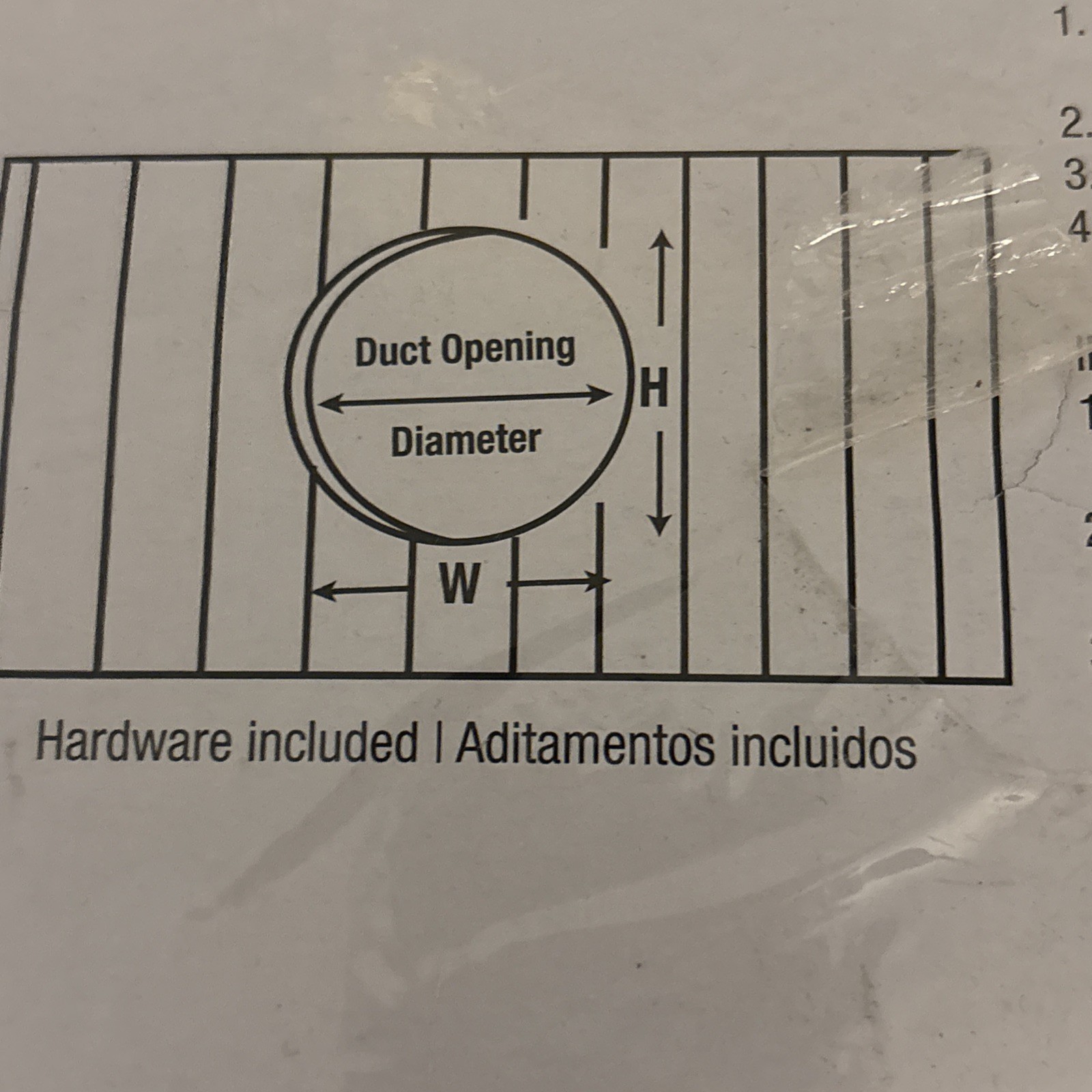 Reliabilt 8” Round Diffuser Damper #72427