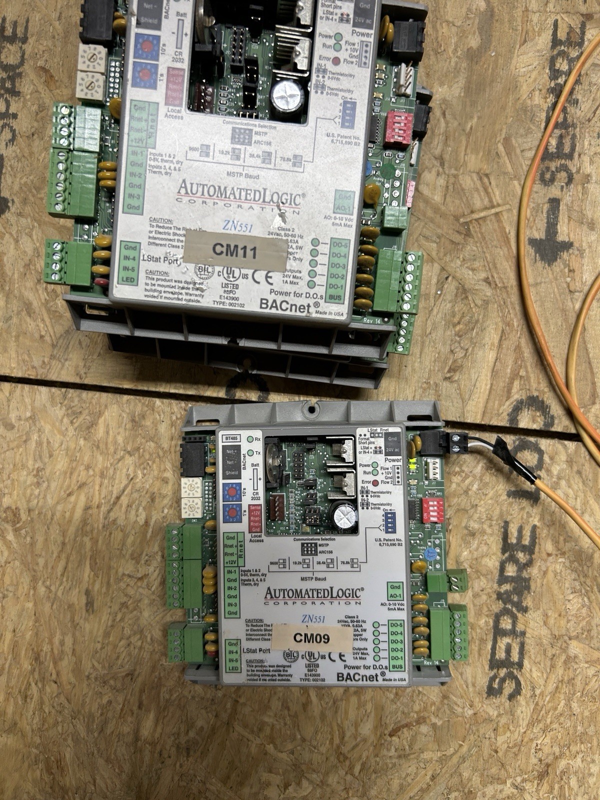 Automated Logic ZN551 BACnet Zone board Controller ARCNET WebCTRL MS/TP ALC