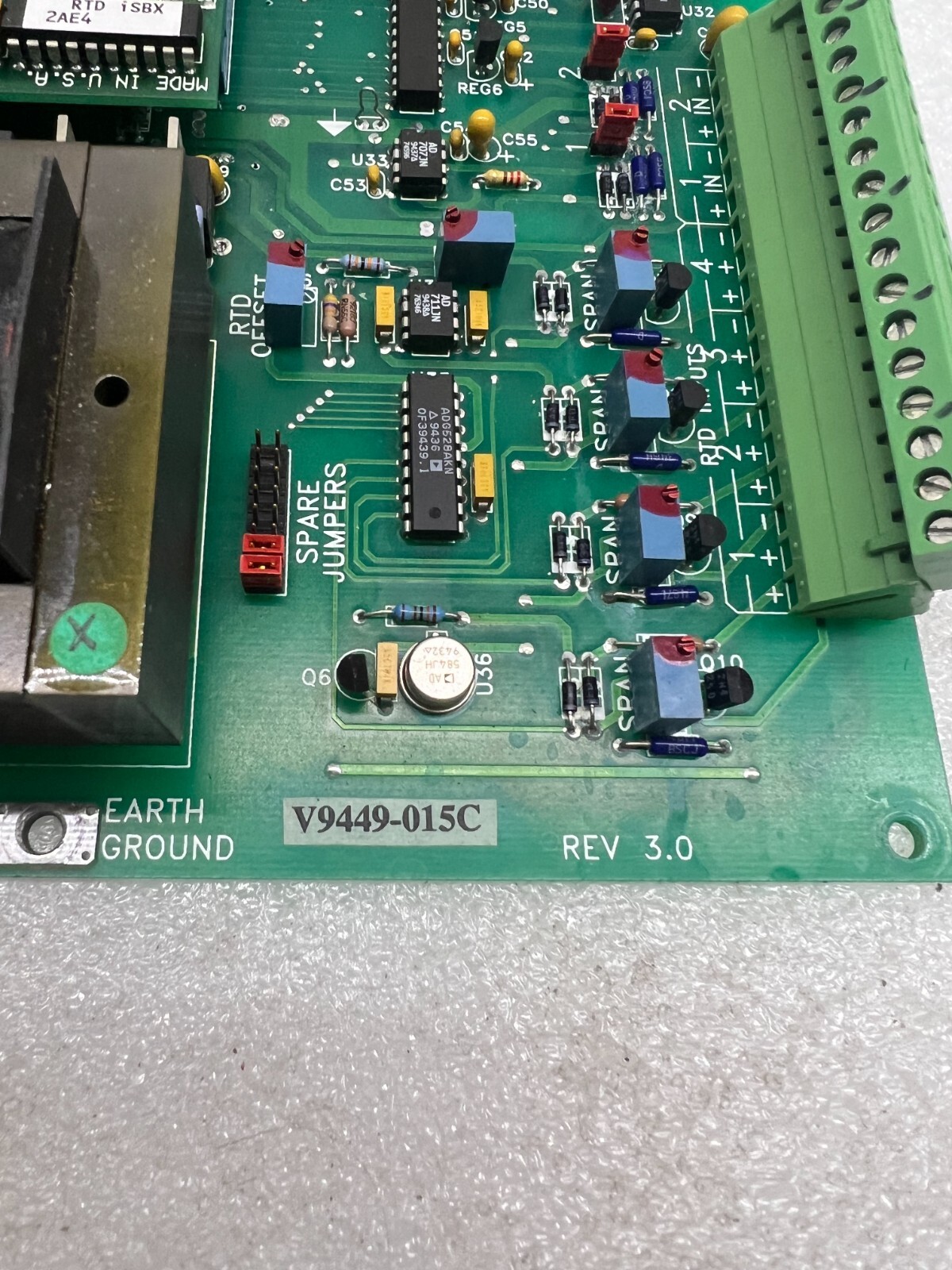 Vilter V9449-015C Cooler Controller Chiller Controls Main Control Board Used