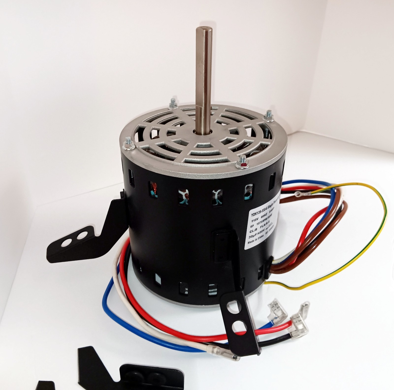 YDK139-185-6 Single Phase Asynchronous 3/4HP Fan Motor–NEW-has a PROBLEM