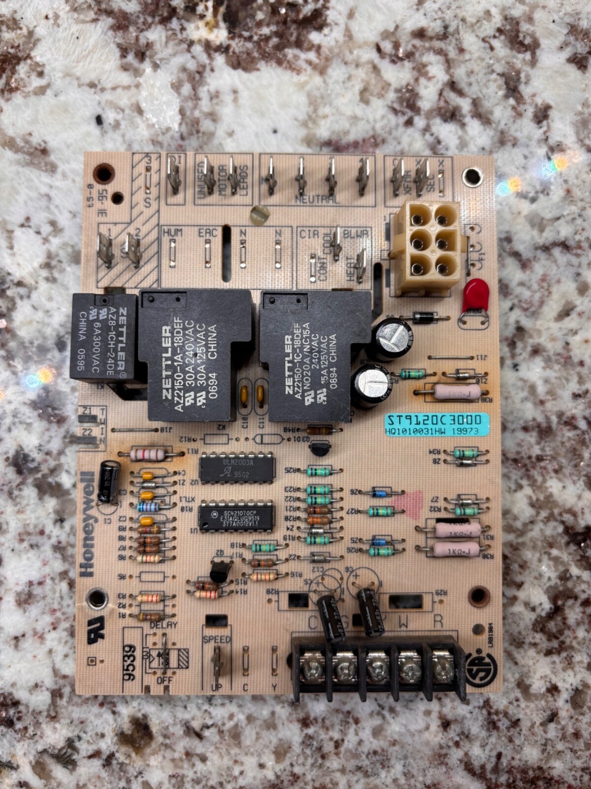 GUARANTEED ST9120C 3000 Furnace Control Circuit Board HQ1010031HW 30 Days
