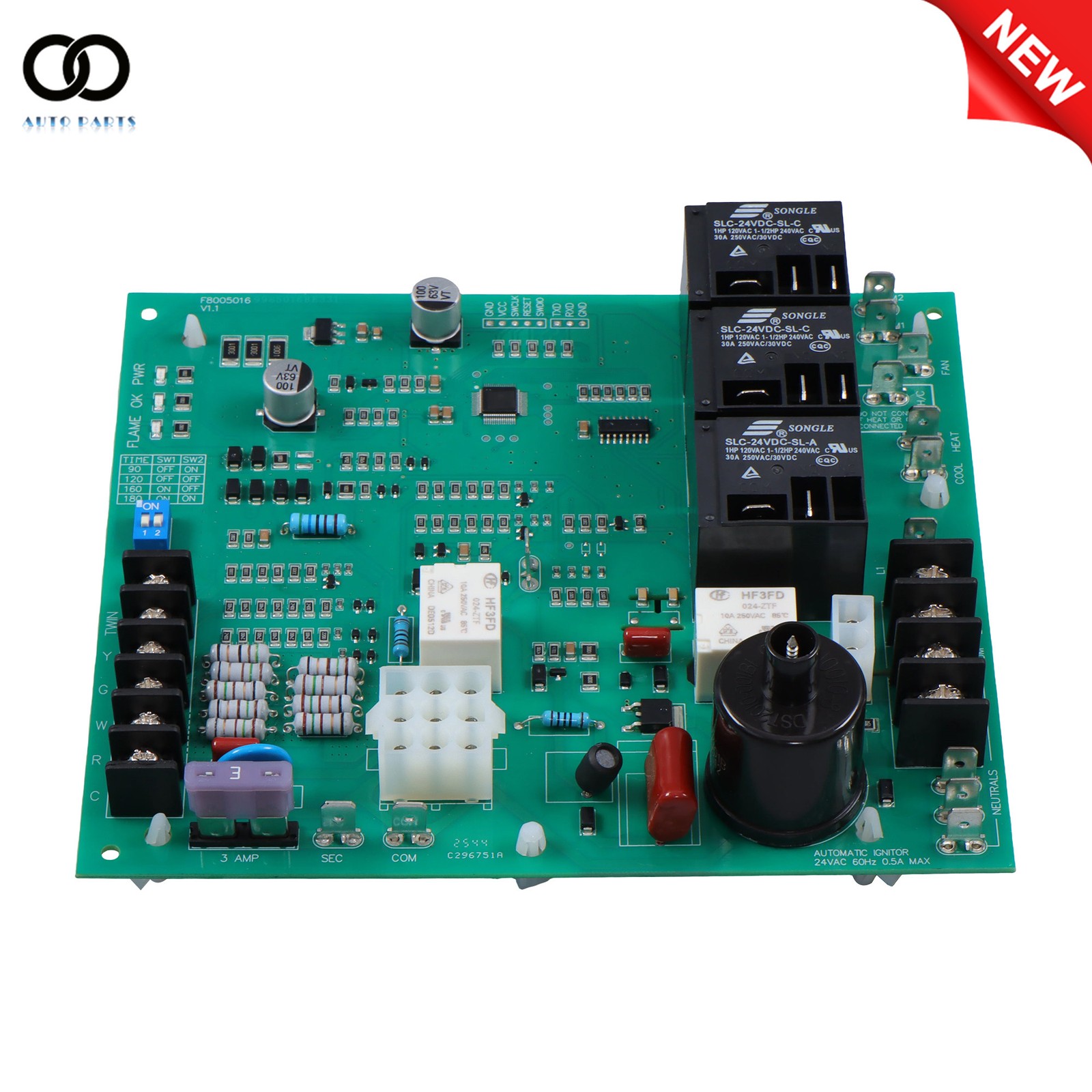 Furnace Control Board 62-24140-02 62-24140 Ignition Control Circuit Board ICM292