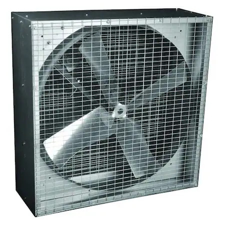 Dayton 44Yu10 Exhaust Fan, 36In, Belt Drive Less Motor