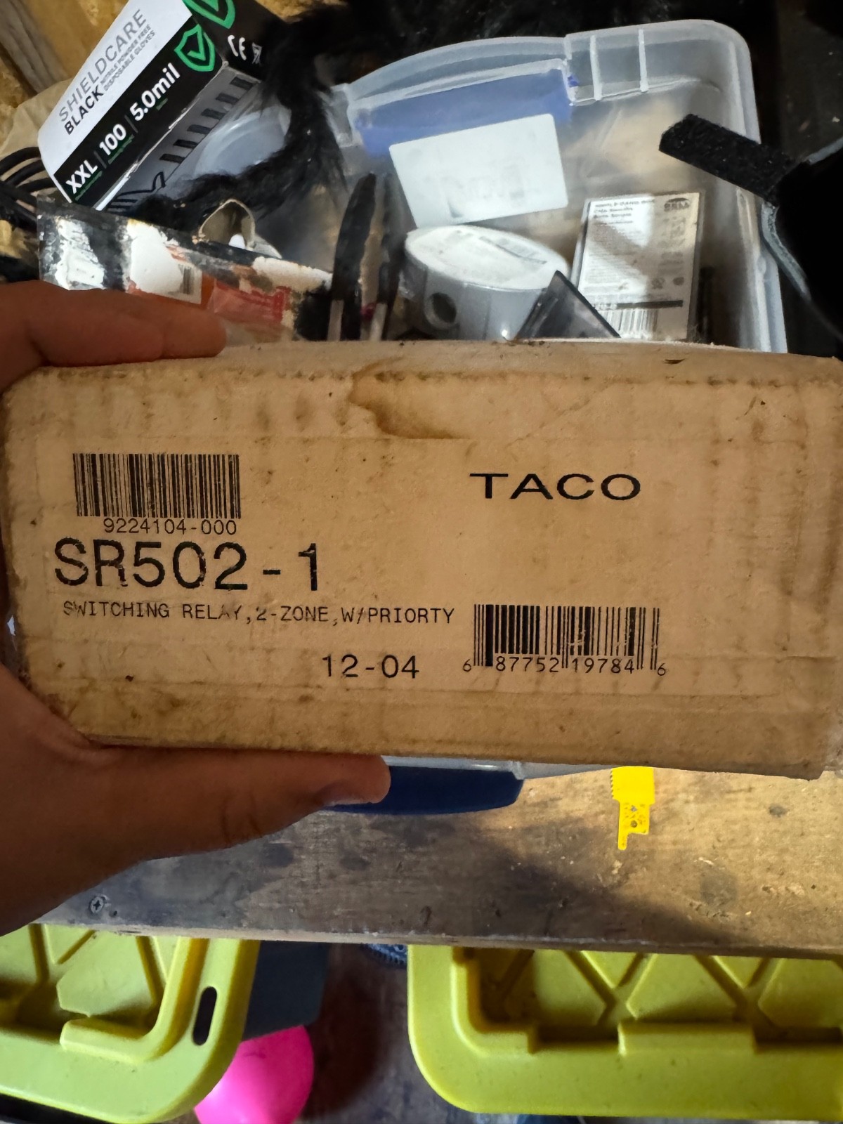 TACO SR502-2 Zone Switching Relay with Priority 24VAC 120VAC