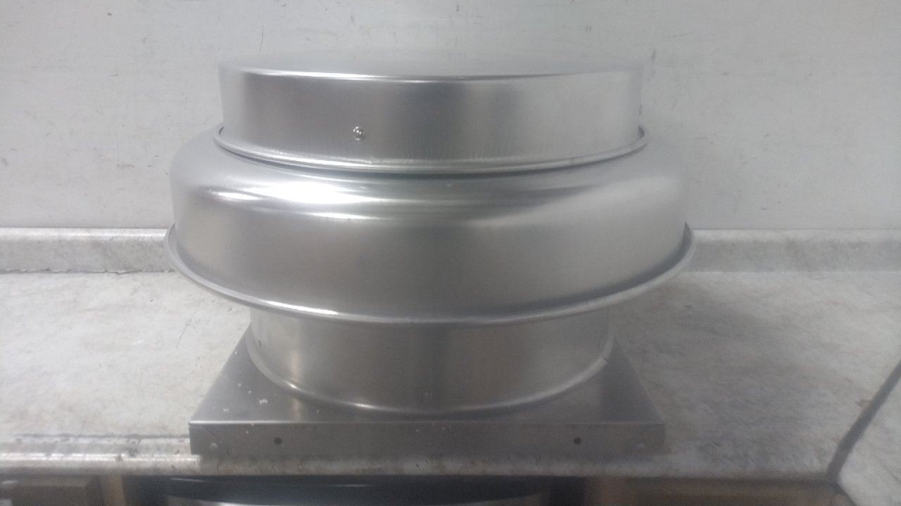 Dayton 4YC88G 12 In Blade Diameter 1/4 HP 115V Axial Downblast Roof Exhaust Fan
