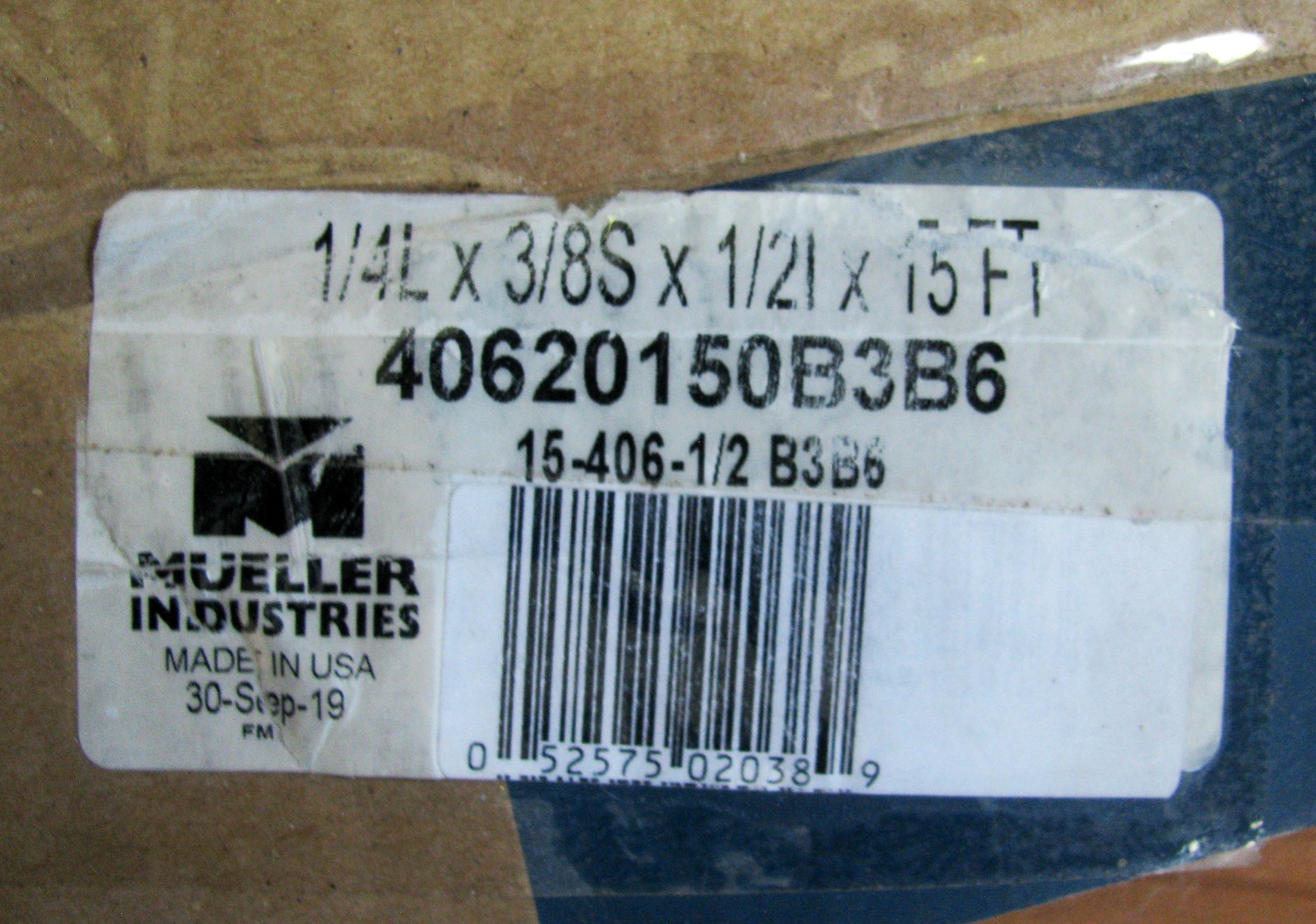 Streamline (40620150B3B6) 1/4″ OD x 3/8″ OD -1/2″ Insulation, 15′ Length