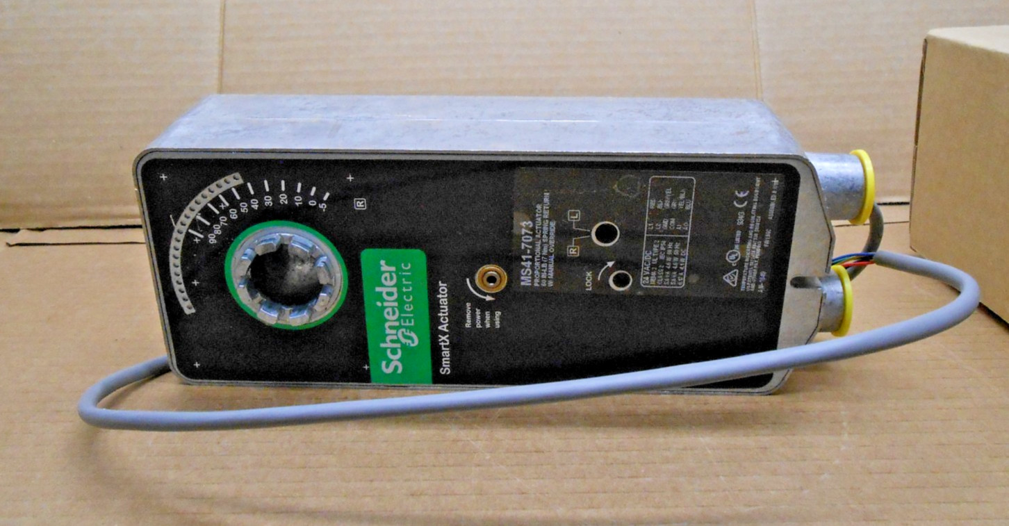 SCHNEIDER MS41-7073 PROPORTIONAL ACTUATOR 60 IN-LB 7NM SPRING RETURN