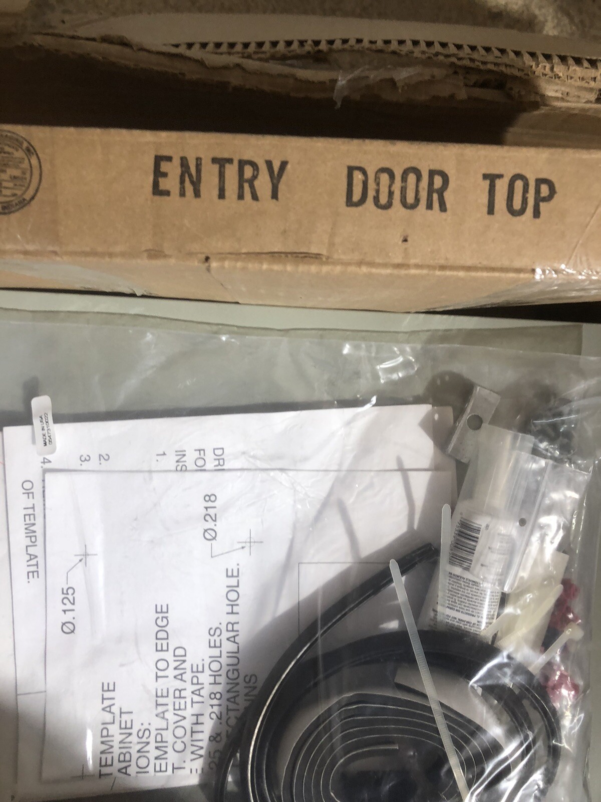 Trane Power Exhaust 460V 1 Phase BAYPWRX071AC NEW motor air removal