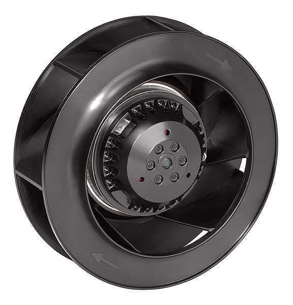 EBM-PAPST R2E190-AO26-25 Motorized Impeller, 7-1/2 in., 230VAC 190mm 365cfm