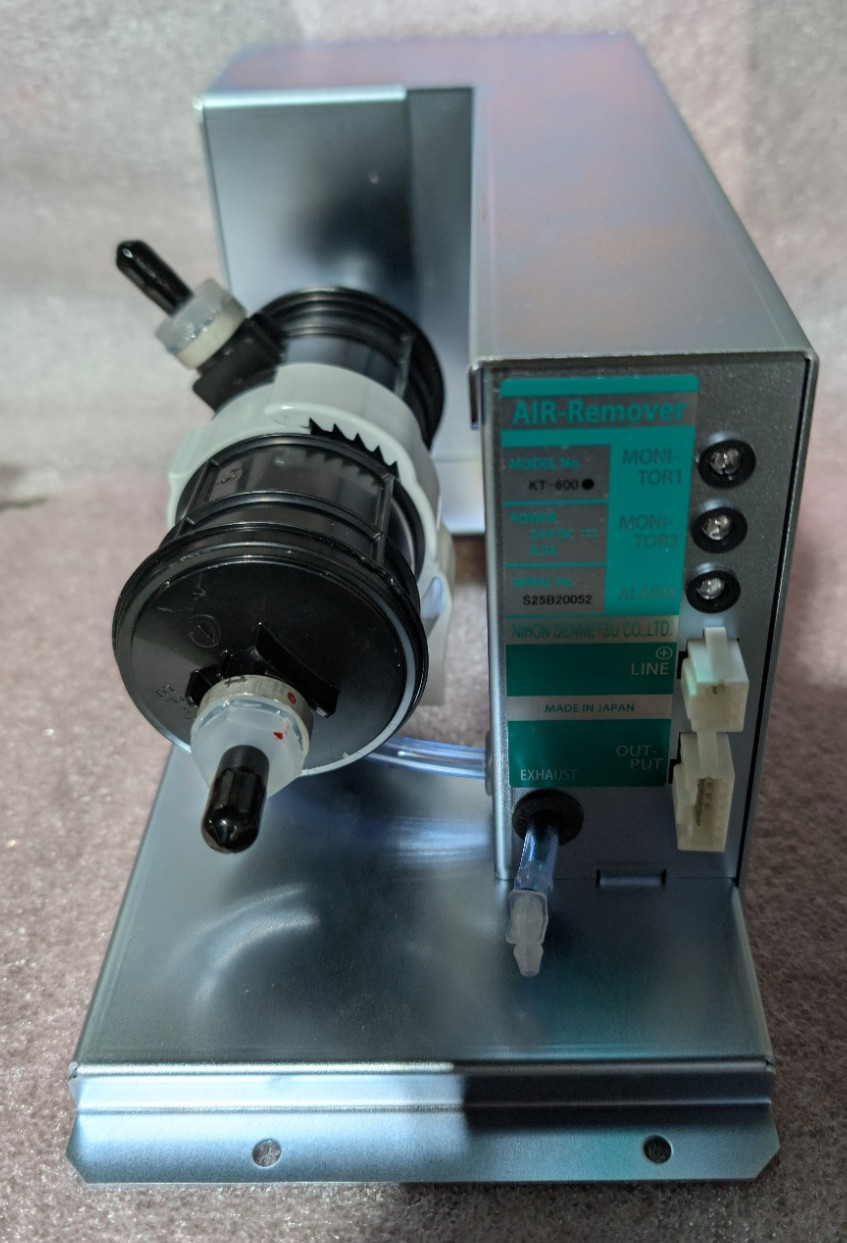 Nihon Dennetsu KT-600 Air Remover – 24 VDC – Fast Shipping! #Z37
