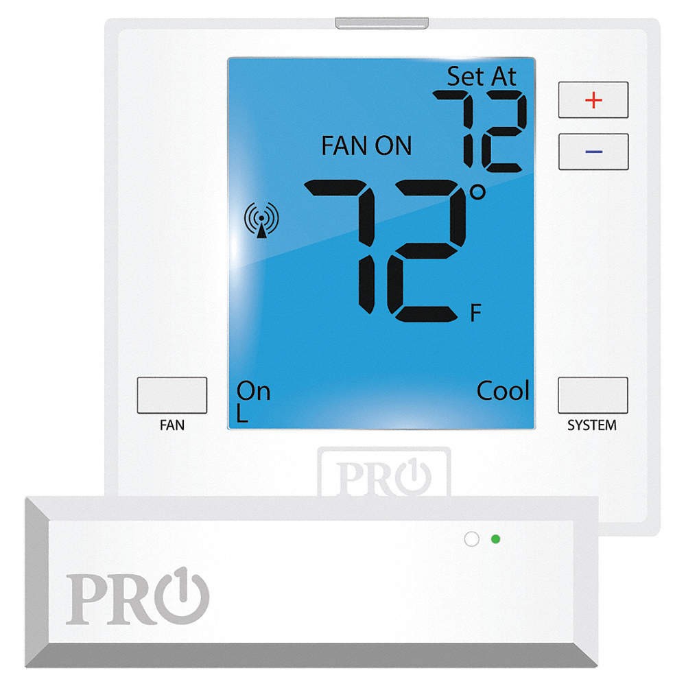 PRO1 IAQ T731W Low Volt NP Digital Tstat H and C,Wired 56KF88