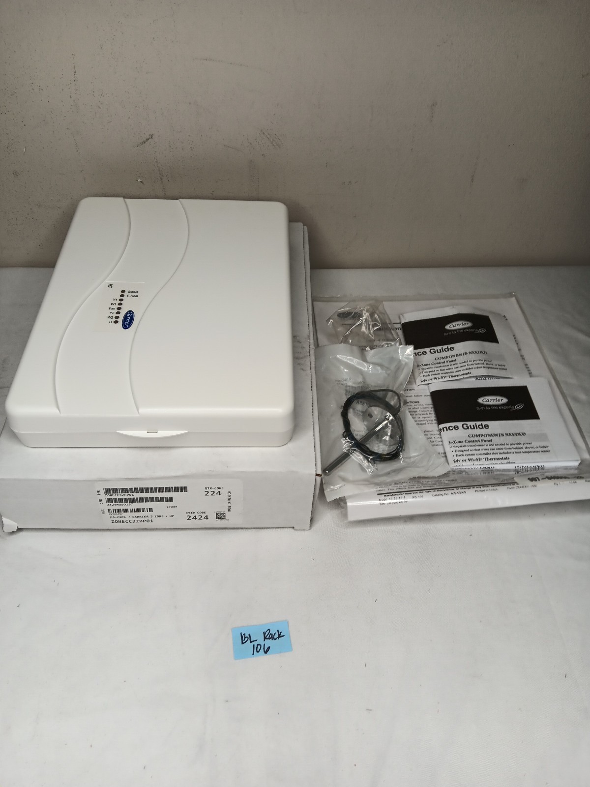 Carrier ZONECC3ZHP01 Comfort Zone Three Zone Controller