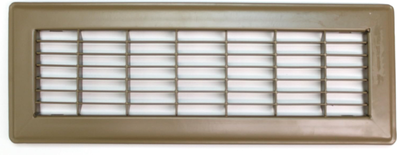 HVAC Premium 4″ X 16″ or 16″ X 4″ Heavy Duty Walkable Floor Grille Fixed Blade