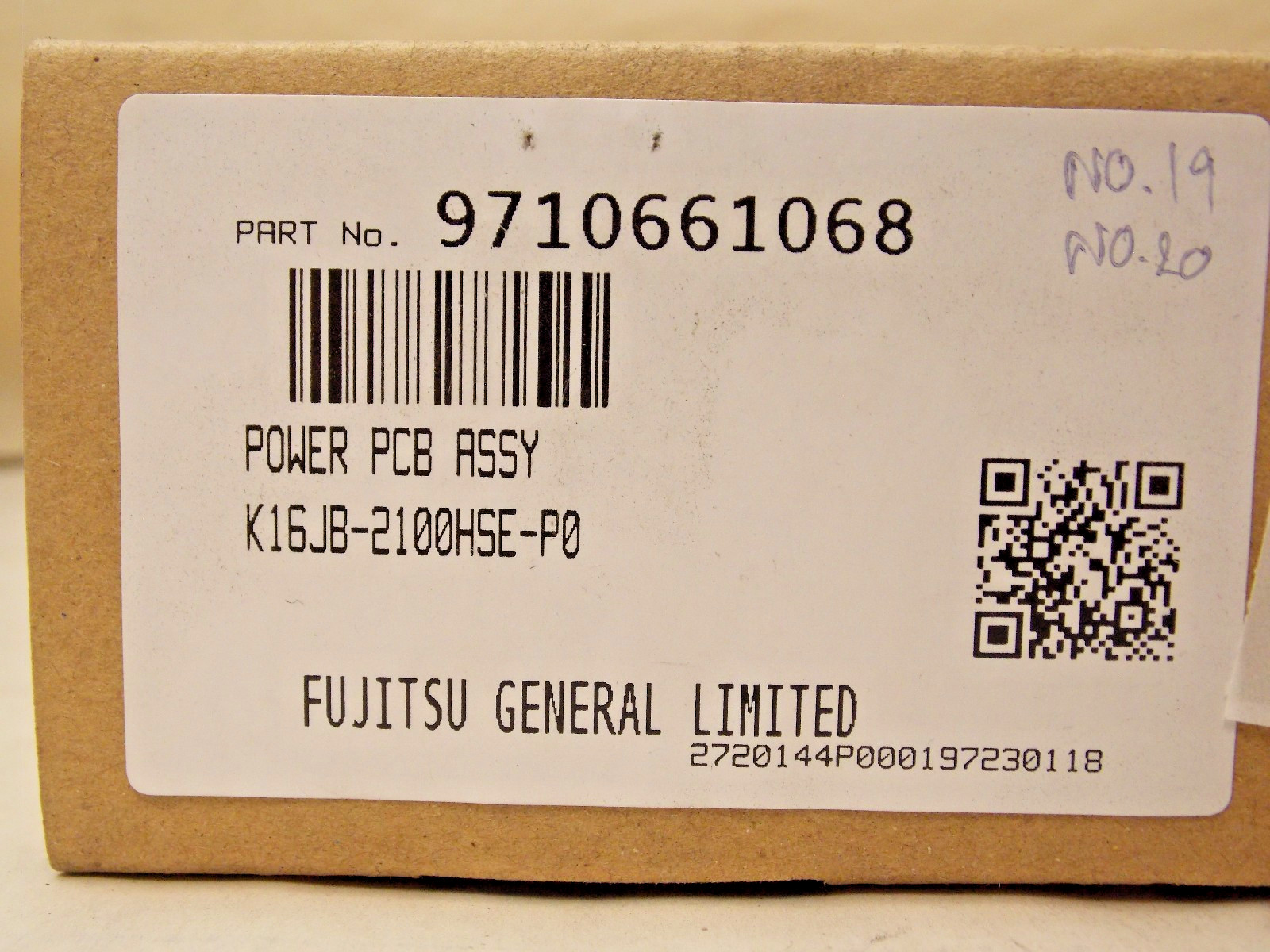 FUJITSU 9710661068 OEM Power Supply PCB