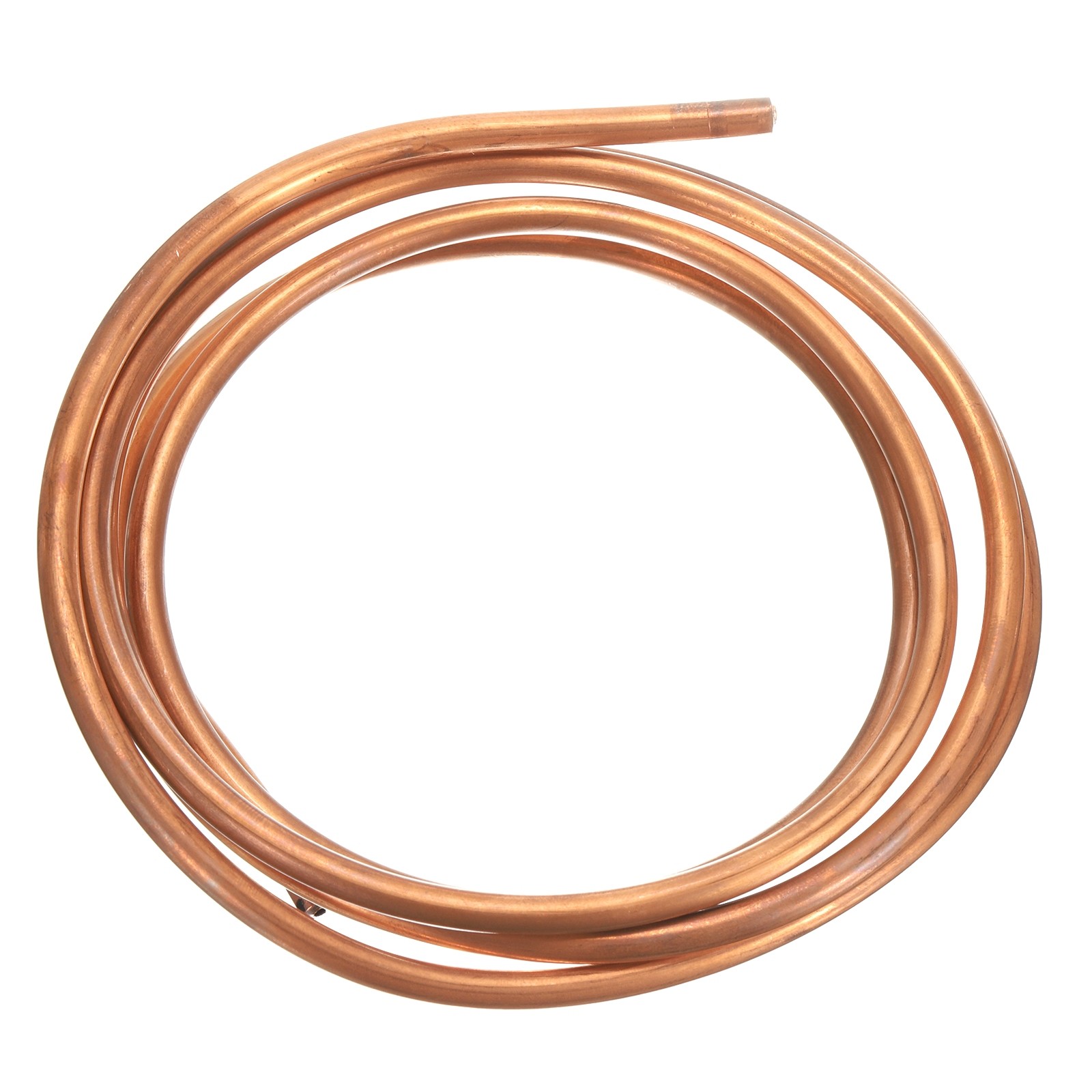 Copper Tube 3/16″ OD x 4.9Ft 3/64″ T Refrigeration Pipe Seamless Hollow Soft